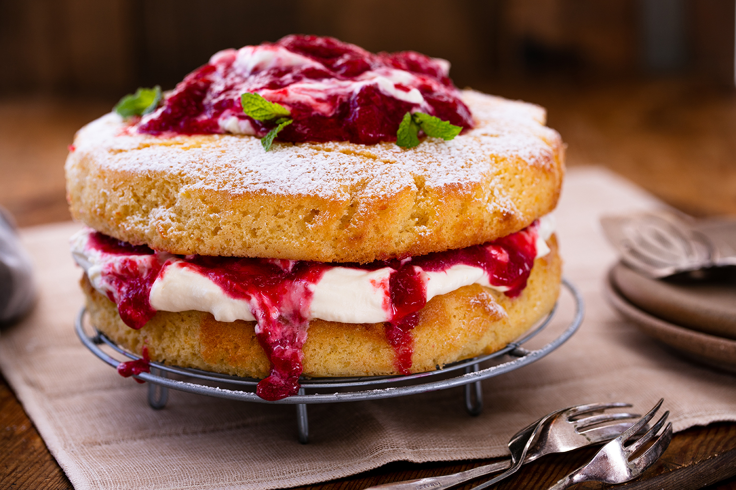 Bake this cake for a delicious morning tea treat. Photo / Babiche Martens