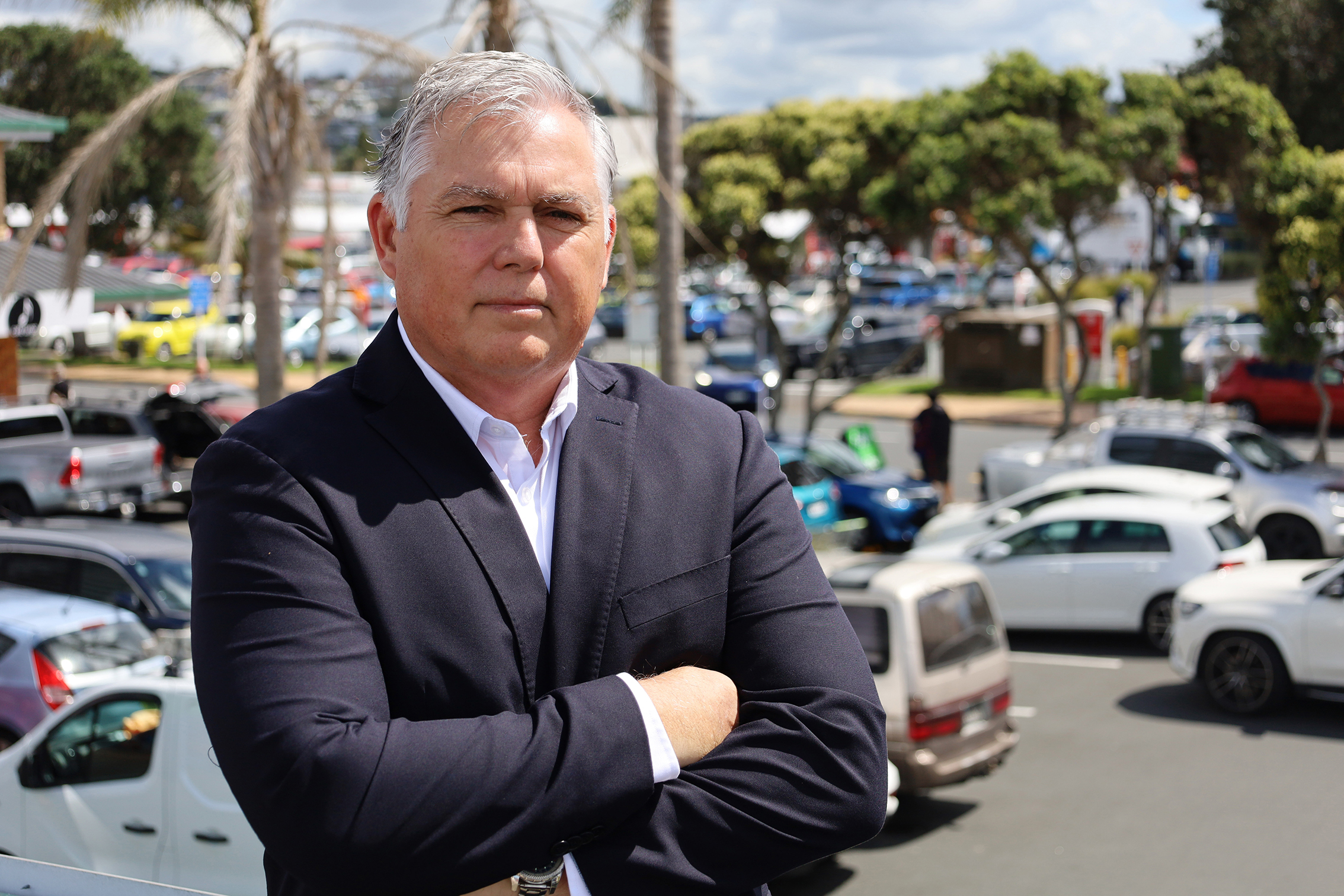 Police and Corrections spokesman and Whangaparaoa MP Mark Mitchell. Photo / Jed Bradley
