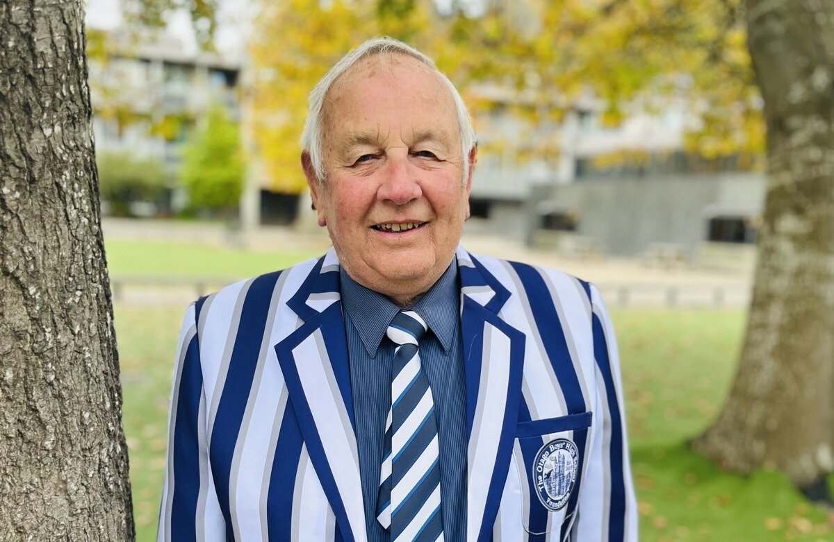 Otago Boys High School stalwart Des Smith.