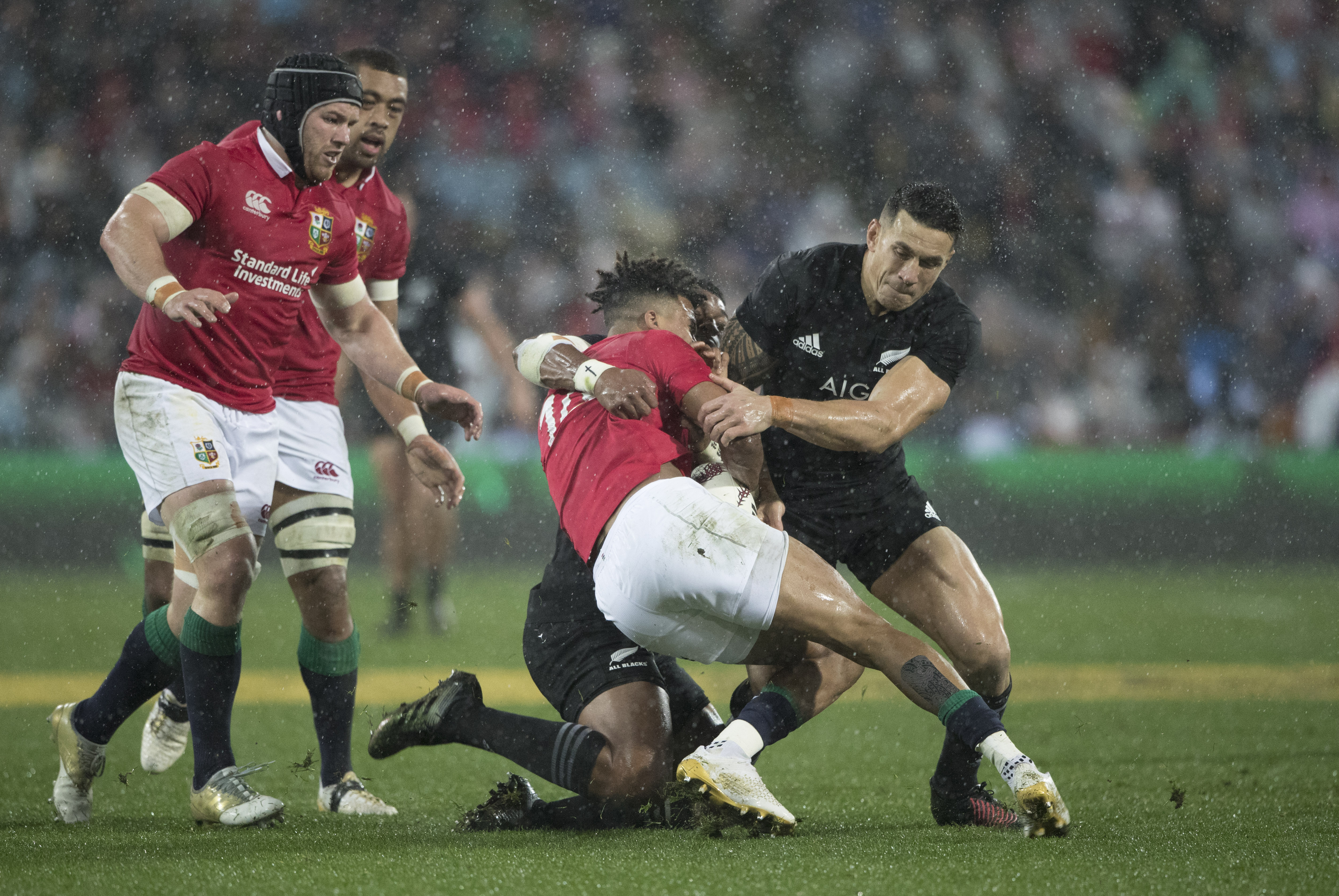 All Blacks V Lions Sonny Bill Williams Sees Red Sent Off In Second Test Nz Herald