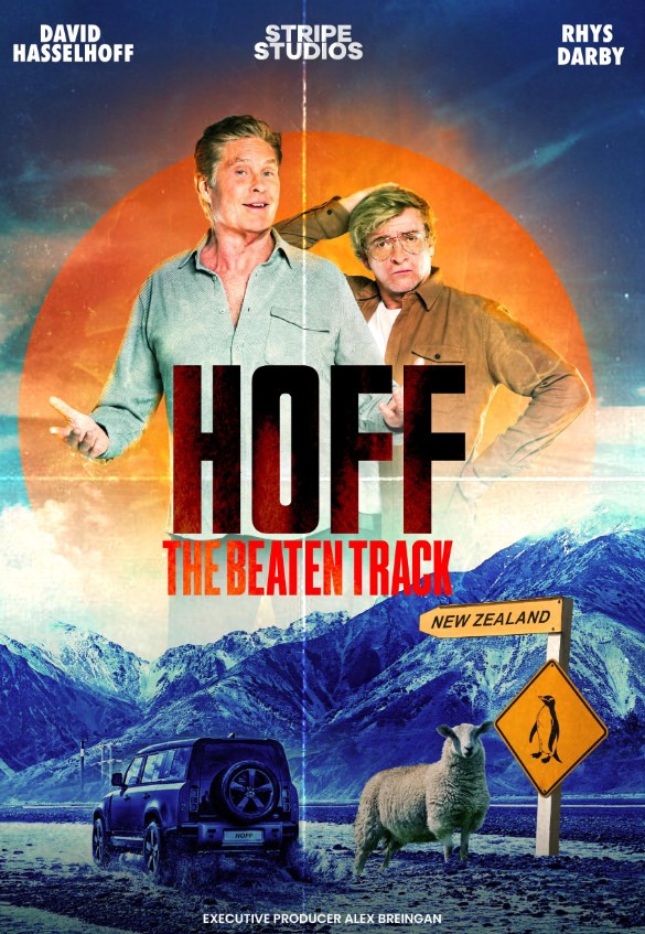 A promotion for David Hasselhoff's and Rhys Darby's Kiwi TV series.