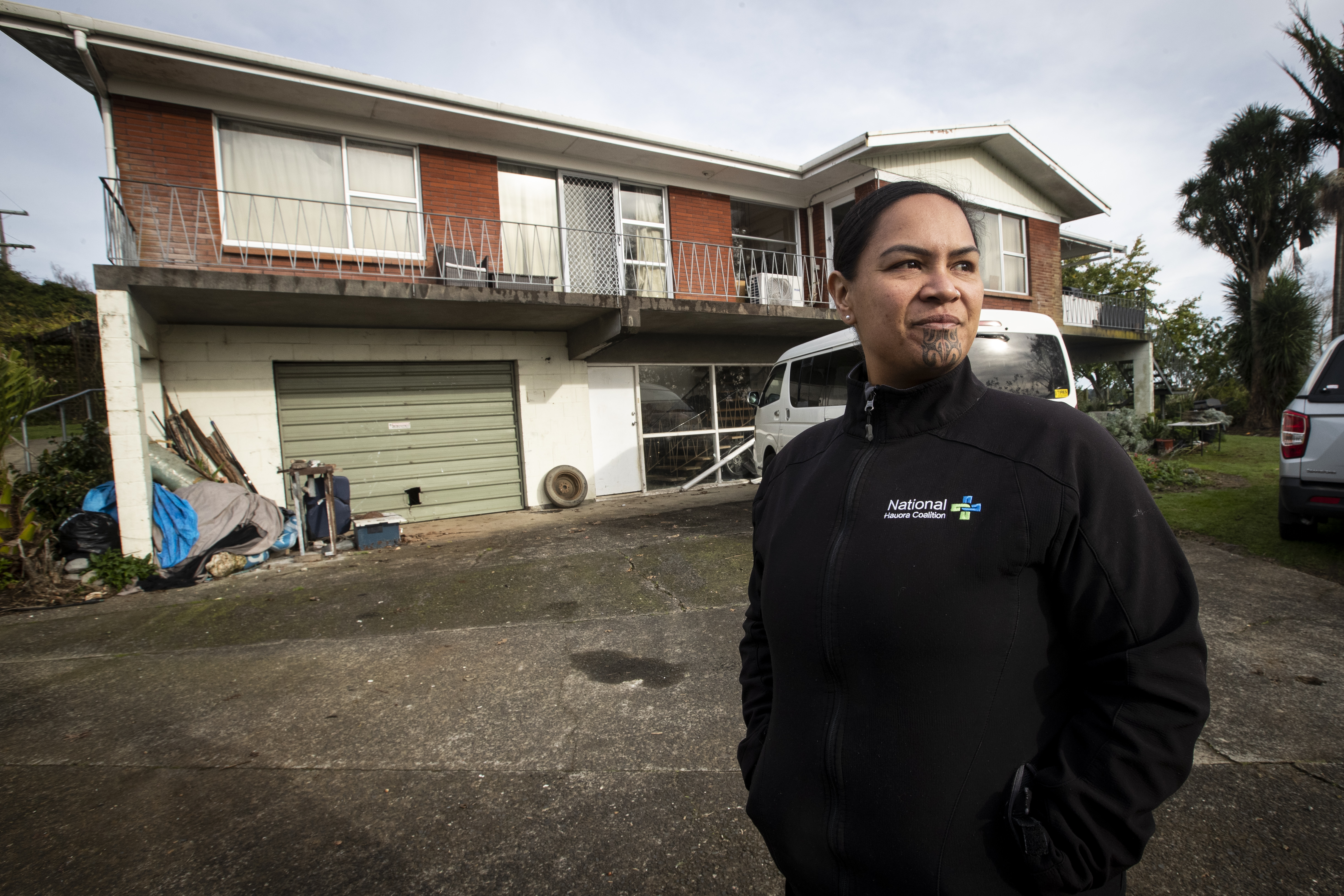 Kathryn Chapman, a nurse living in a rental property in Pukekohe. Budget case study. 
18 May 2023. New Zealand Herald photograph by Jason Oxenham
