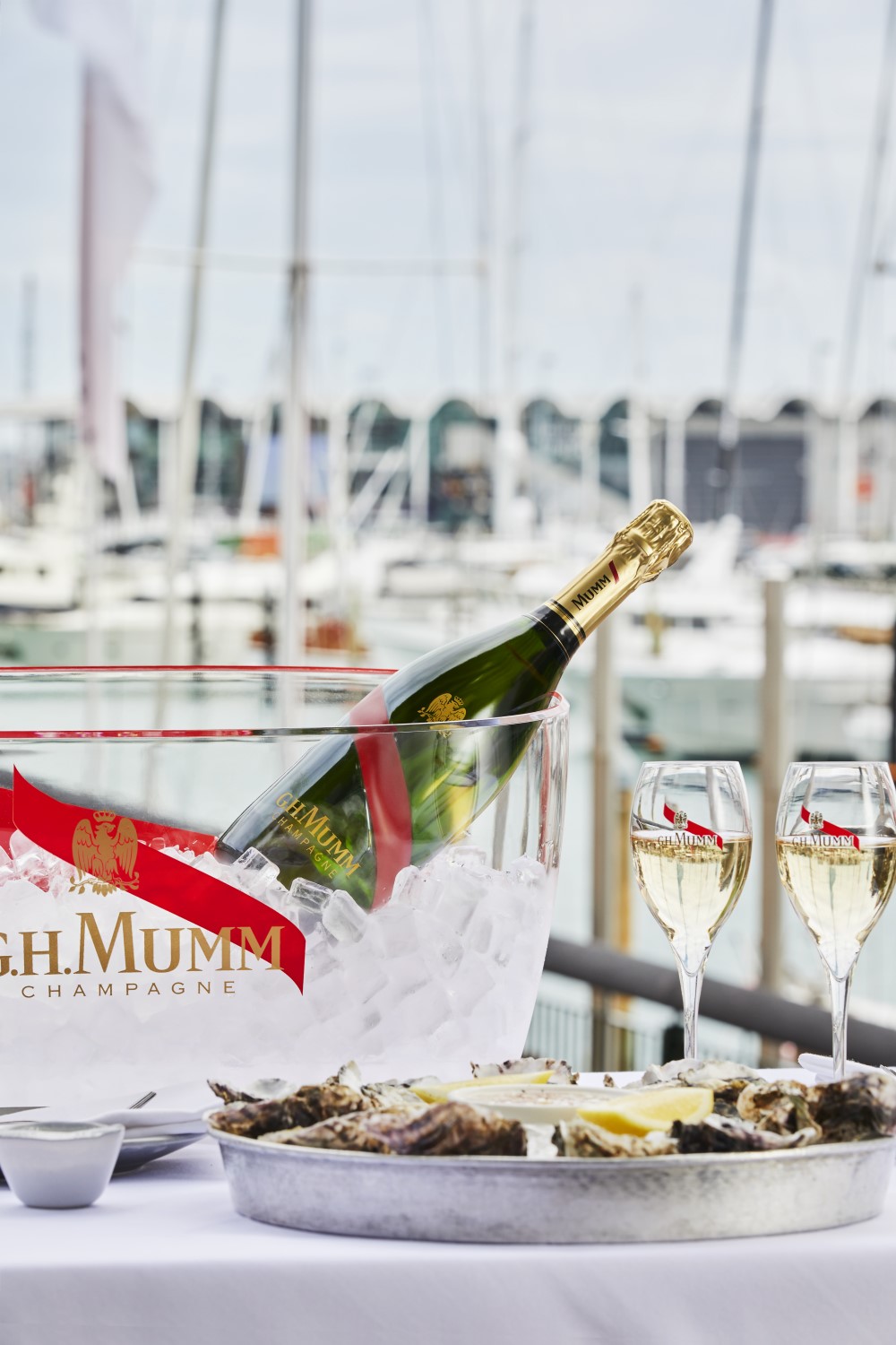 G.H. MUMM, official champagne of the 36TH America's cup – G.H.Mumm