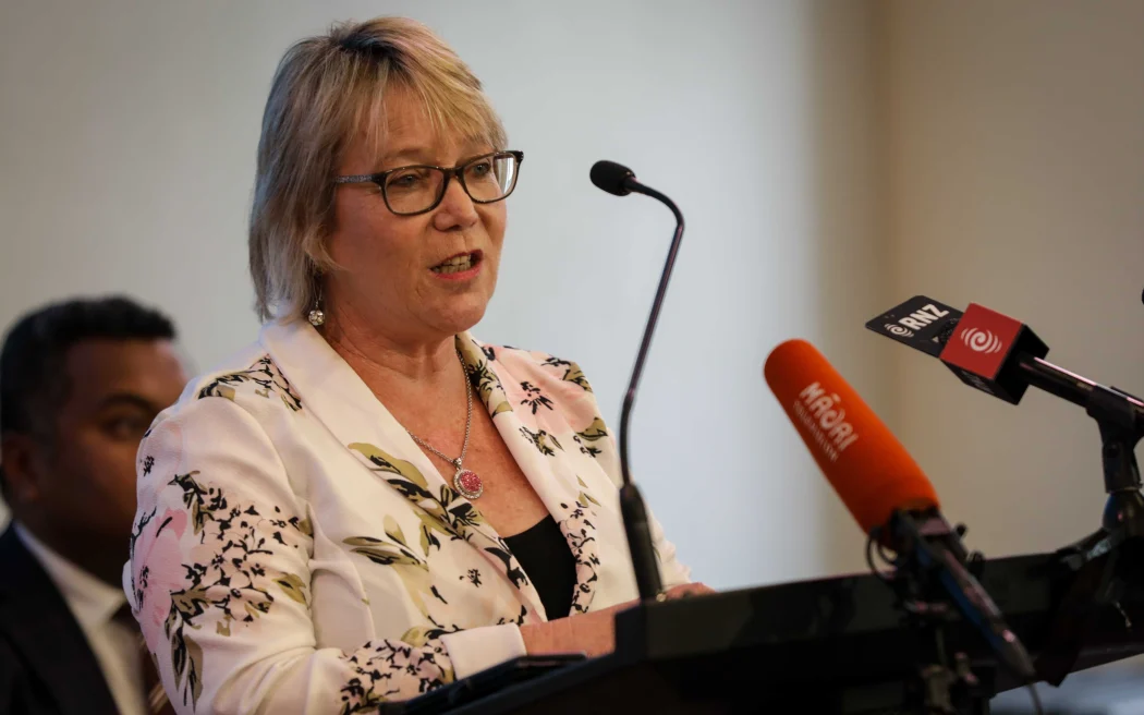 Aged Care Association chief executive Tracey Martin says the country will be 12,000 residential care beds short over the next eight years. Photo: RNZ / Nate McKinnon