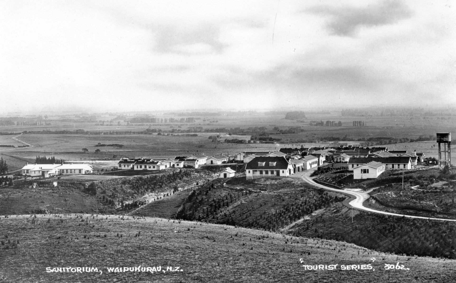 A historic picture of the Pukeora Sanitorium near Waipukurau which became the Pukeora Home for the Disabled. Photo / NZME