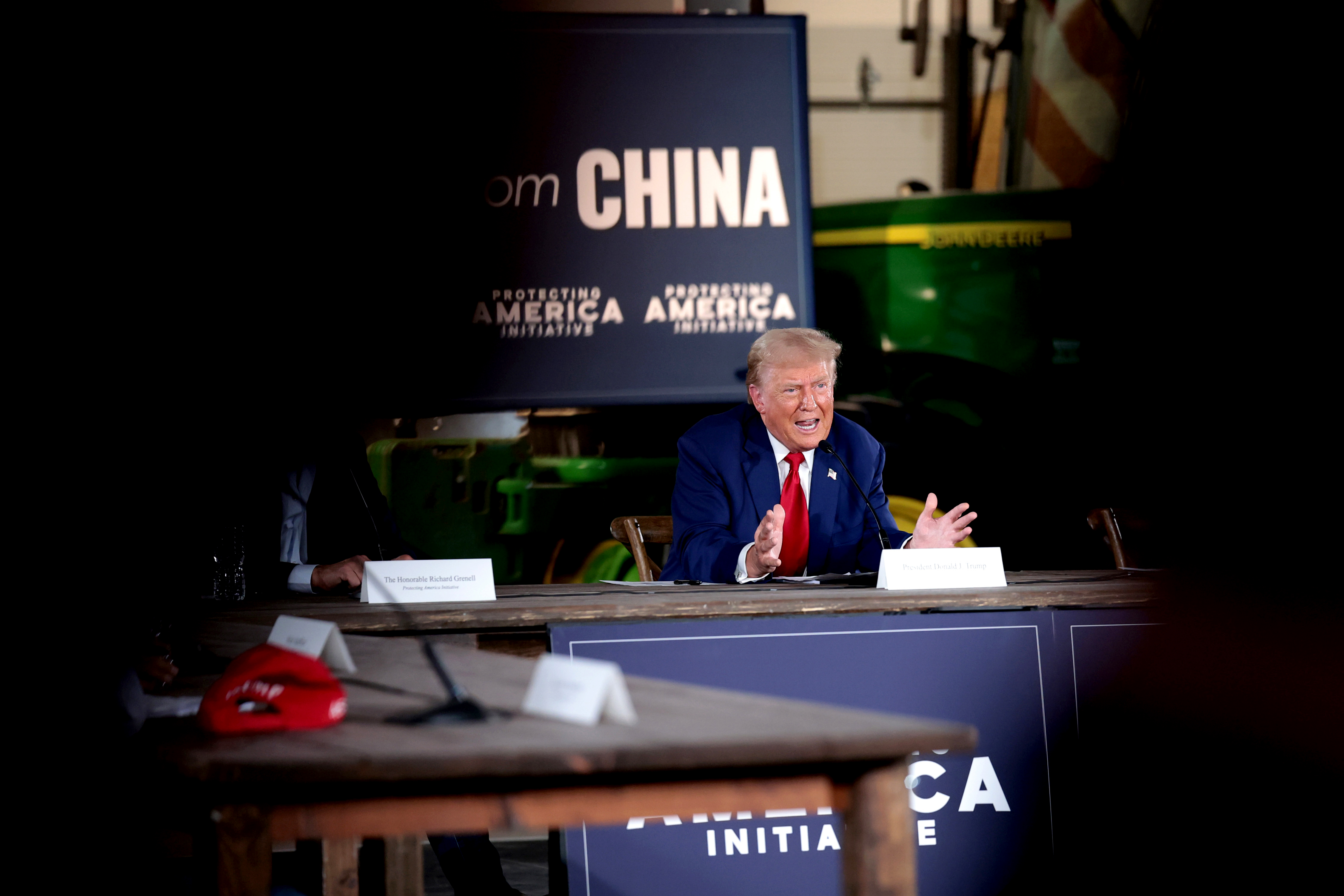 Donald Trump's threat to impose tariffs on imports raises the geopolitical stakes for NZ. Photo / Getty Images