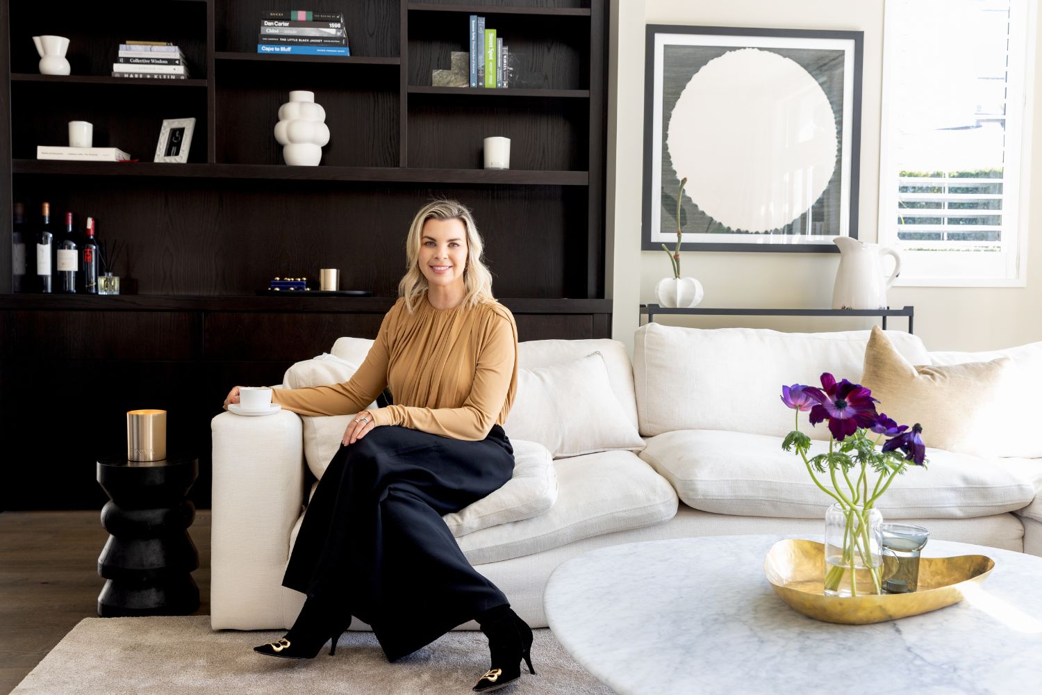 The scent-savvy businesswoman is gearing up for Ecoya's 20th birthday celebrations at the end of August. Photo / Babiche Martens