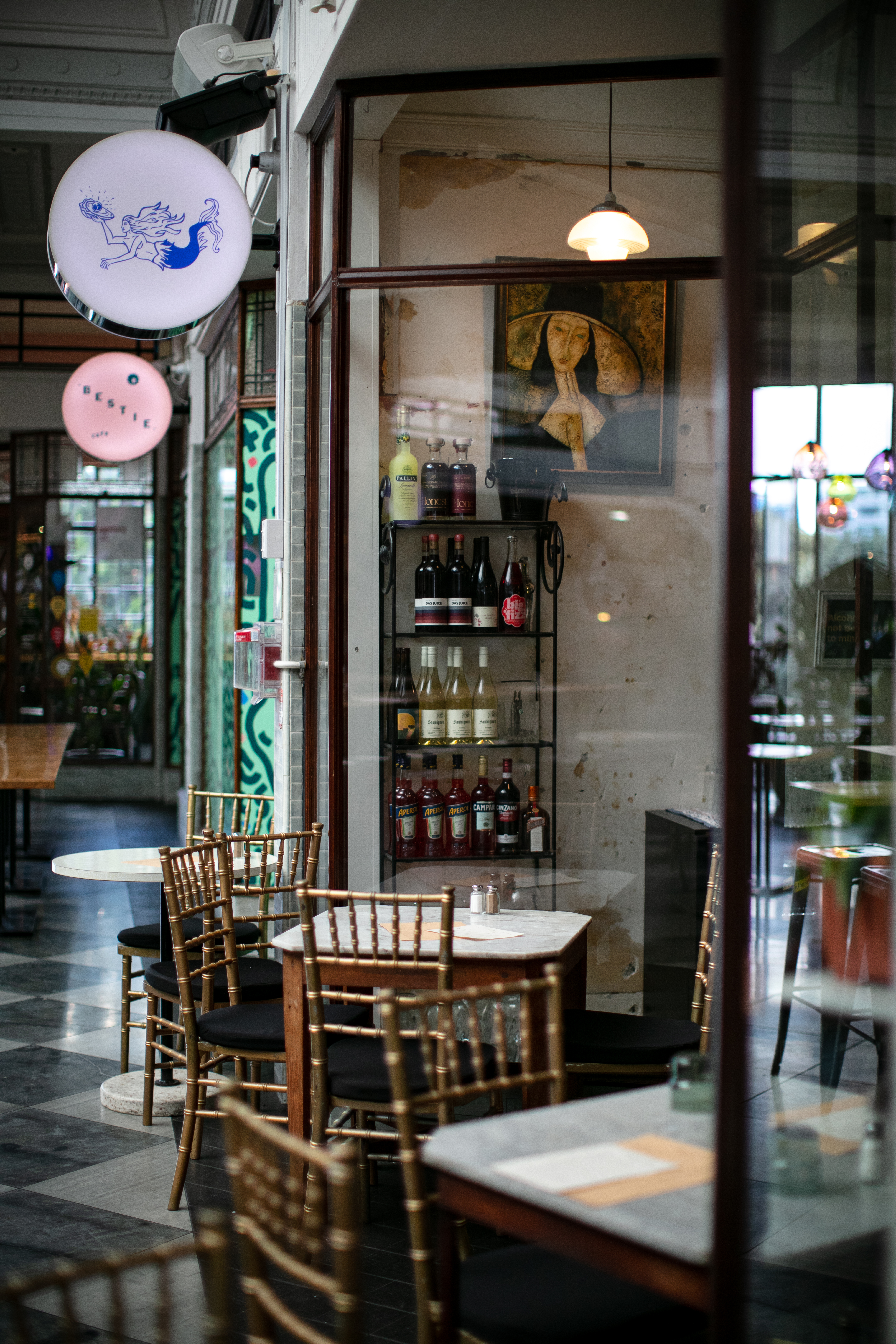 The Underground Bistro's dining lounge. Photo / Babiche Martens