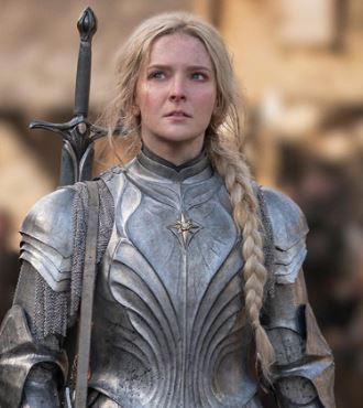 Galadriel played by Welsh actress Morfydd Clark. Photo / Prime Video