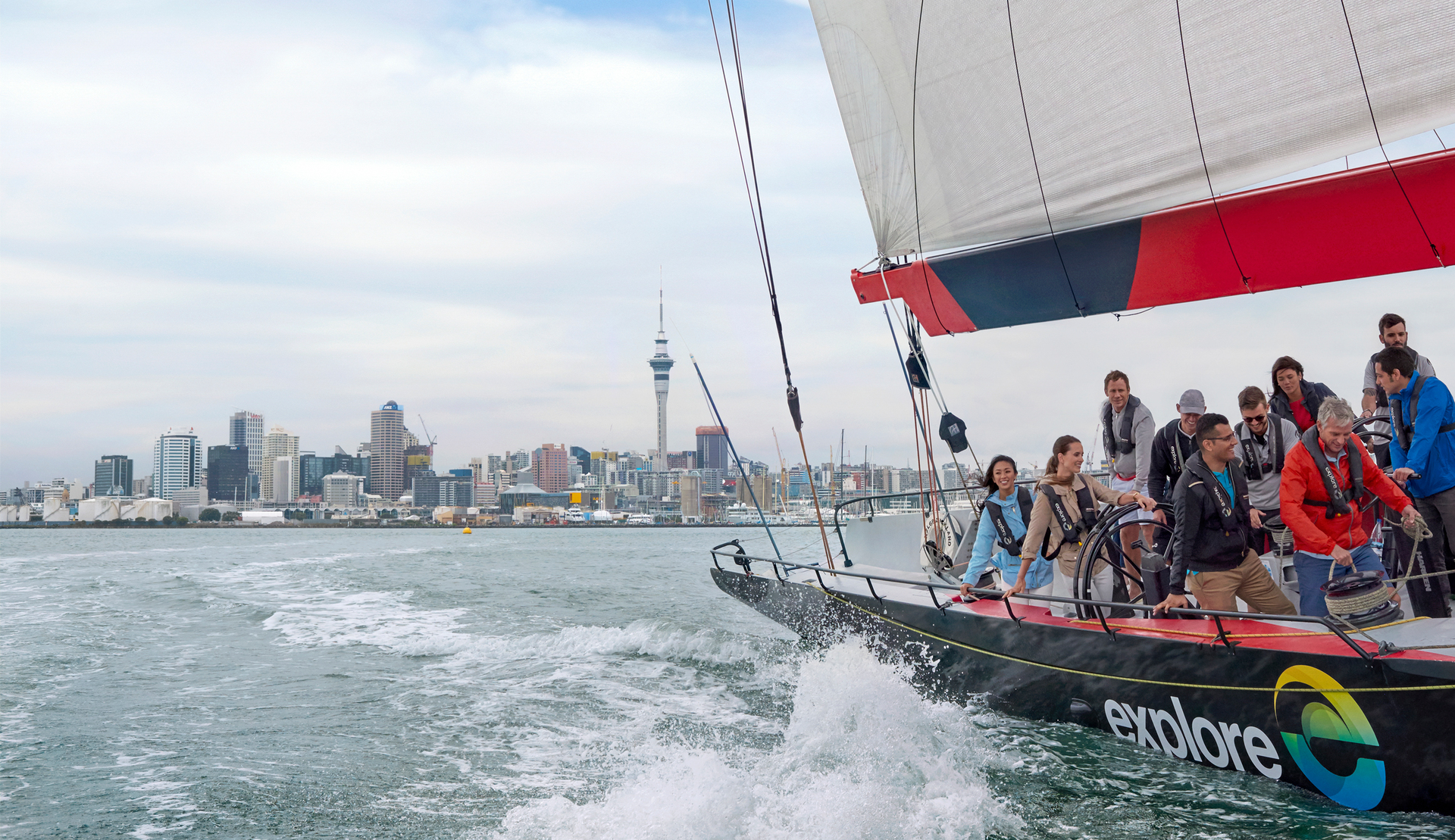 America's Cup Sailing, Auckland. Photo / Chris Sisarich, TNZ