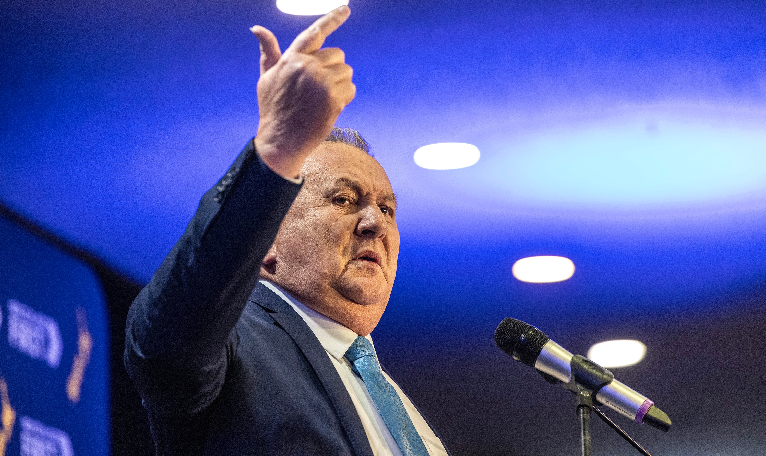 NZ First Minister Shane Jones has taken on the cause of the fossil fuel industry. Photo / Mike Scott