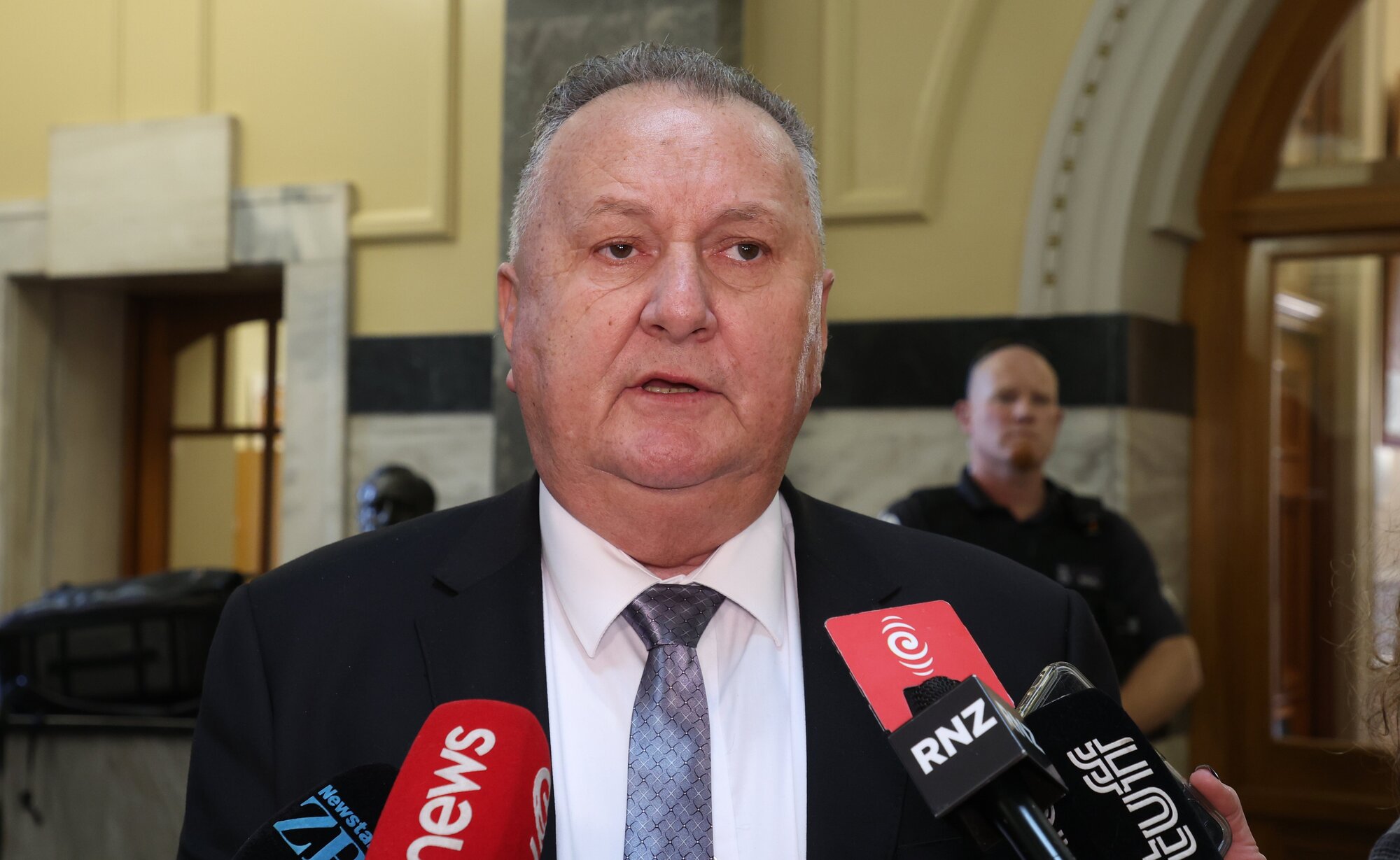 NZ First deputy leader Shane Jones at Parliament. Photo / Mark Mitchell
