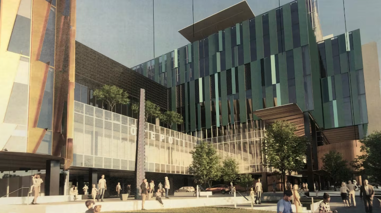 Plans for the new Dunedin hospital. 