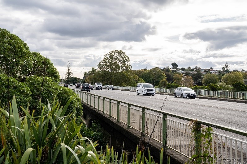 Parts of Ti Rakau Drive will be widened for the busway. Photo / Auckland Transport