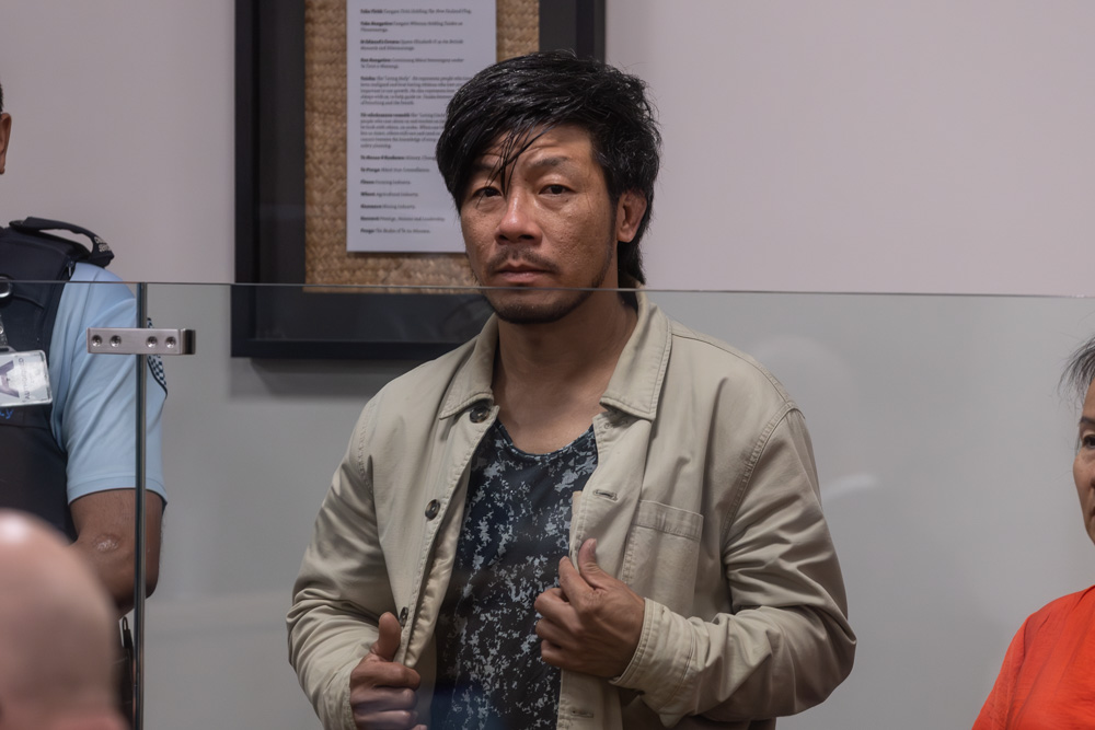 Dinh Vuong appears for sentencing in the Auckland District Court in February 2026. Photo / Jason Dorday