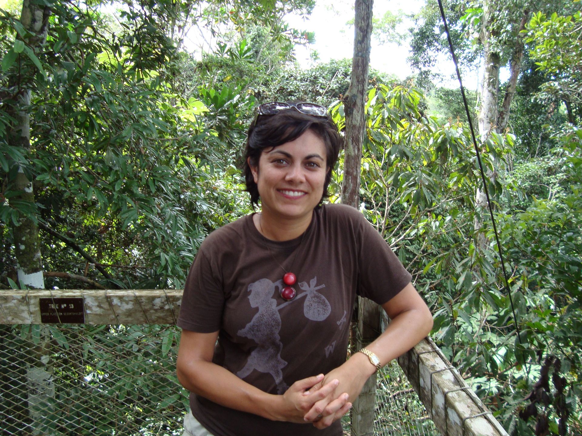 Ayesha Verrall while studying tropical medicine in Peru in 2010. Photo / Supplied