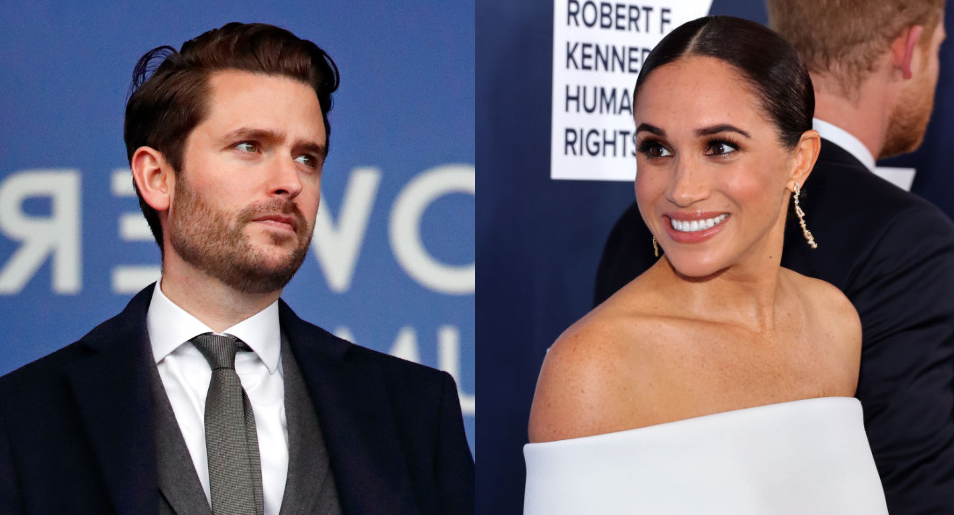 Jason Knauf and Meghan Markle have had a controversial past. Photos / Getty Images