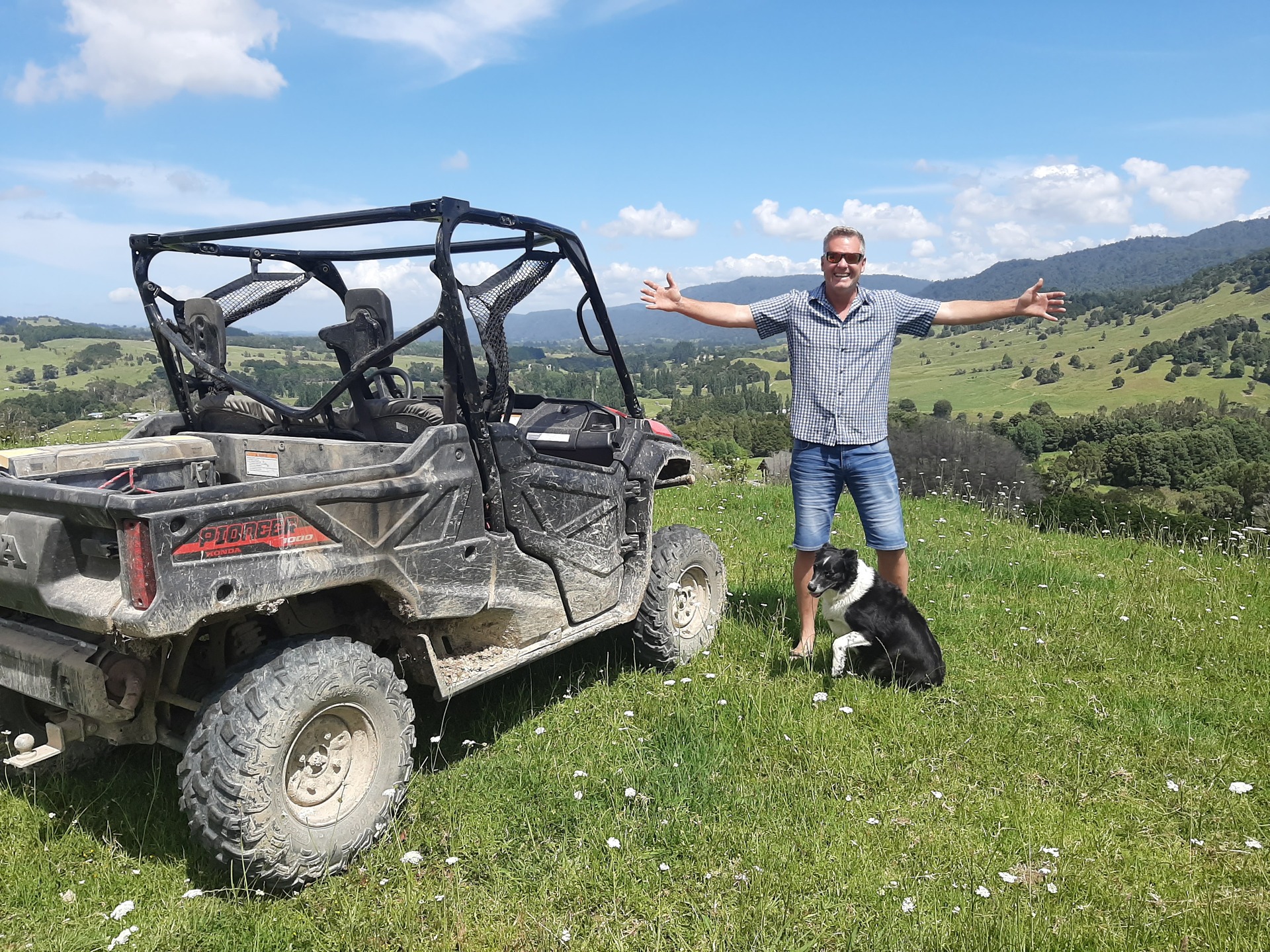 Matt King celebrating life on the land at his farm near Okaihau. Photo / Jenny Ling