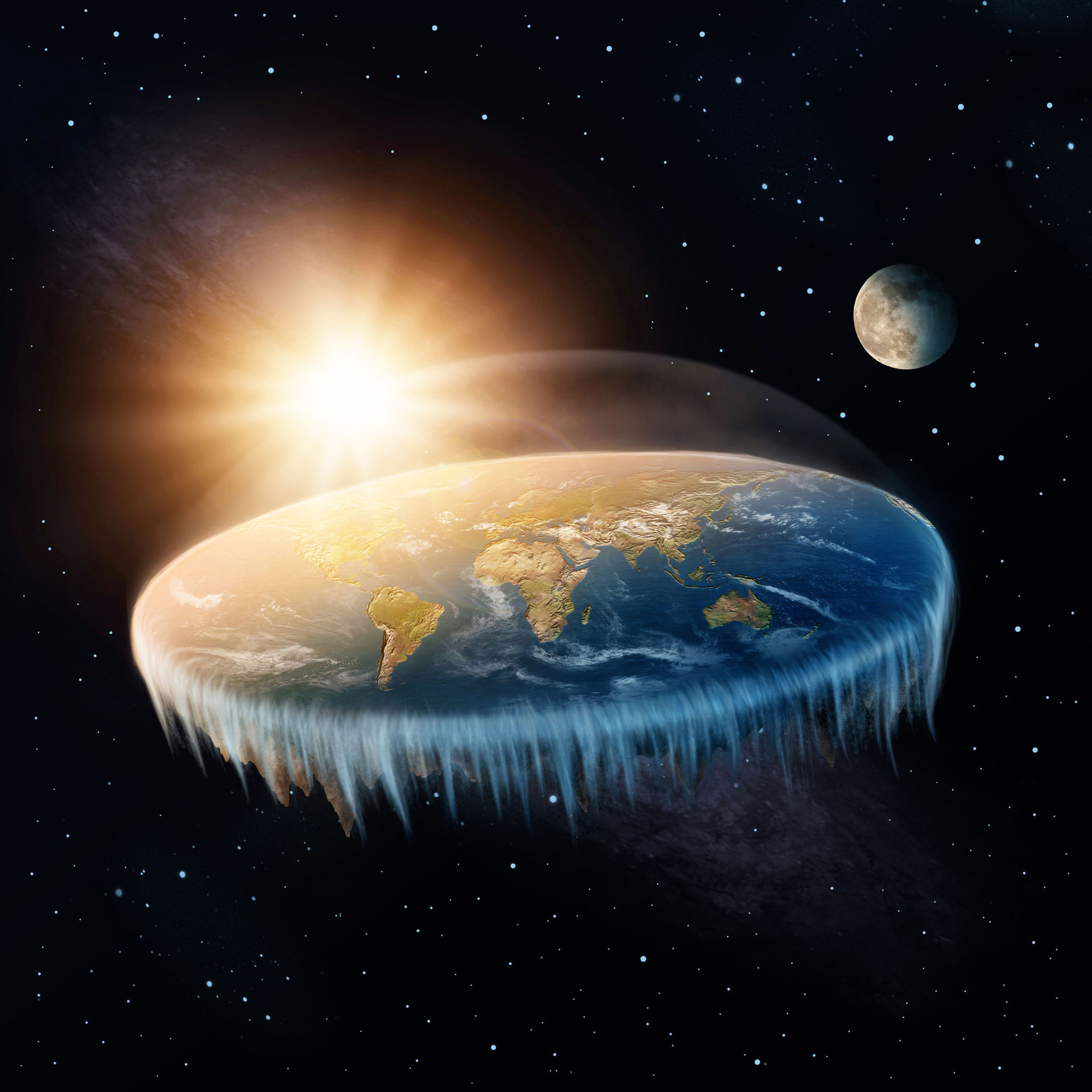 Why some Flat Earthers believe the Earth is shaped like a doughnut - NZ  Herald