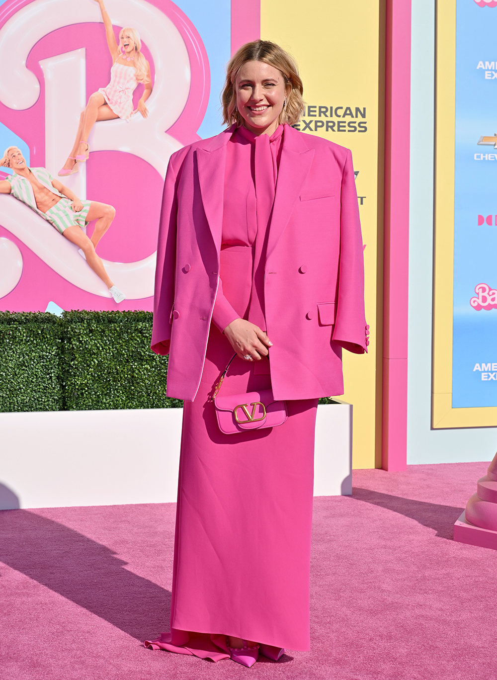Greta Gerwig attends the world premiere of ‘Barbie’ in Los Angeles. Photo / Getty Images