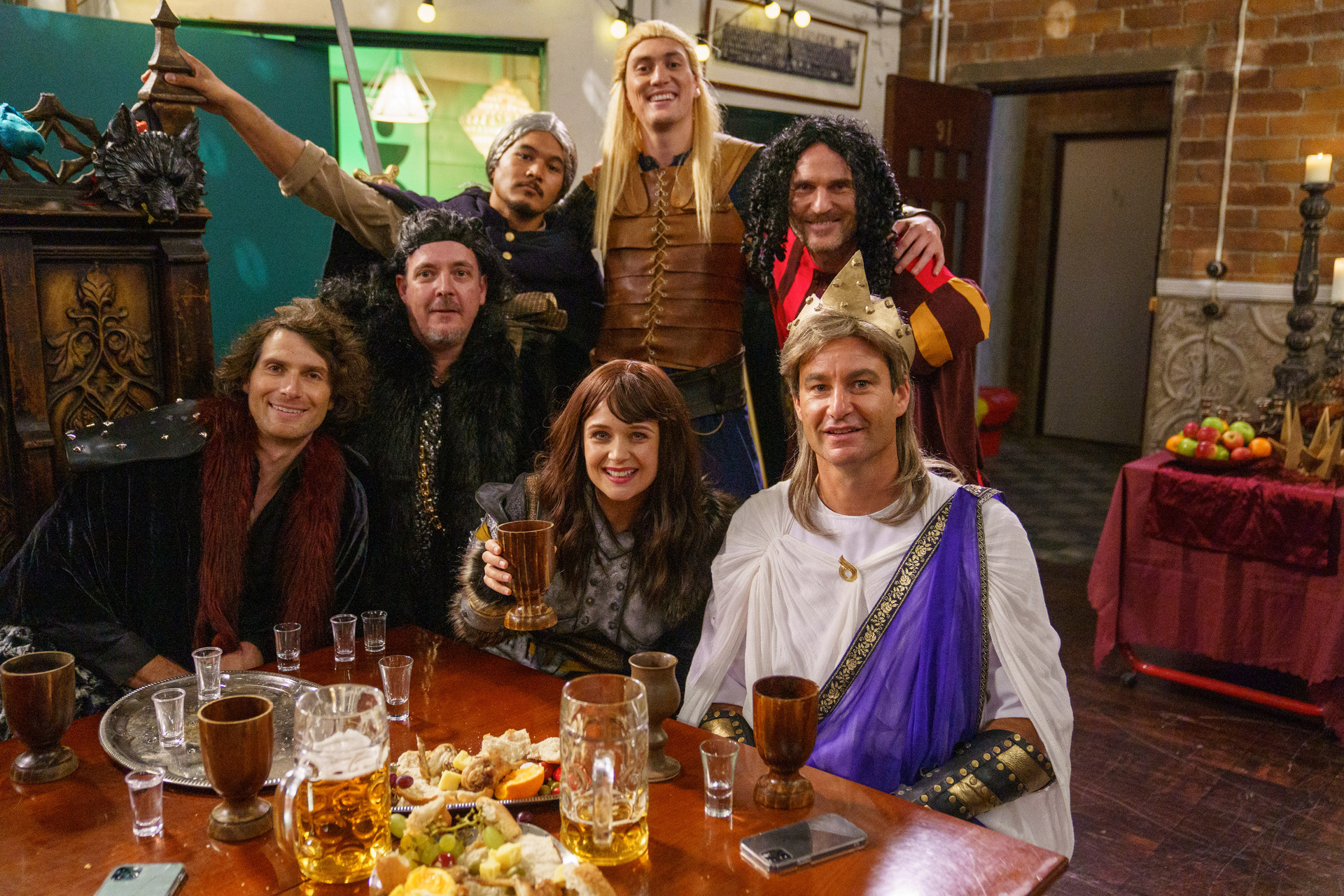 Clarke Gayford makes a cameo in Shorty's 30th anniversary episode. Photo / South Pacific Pictures