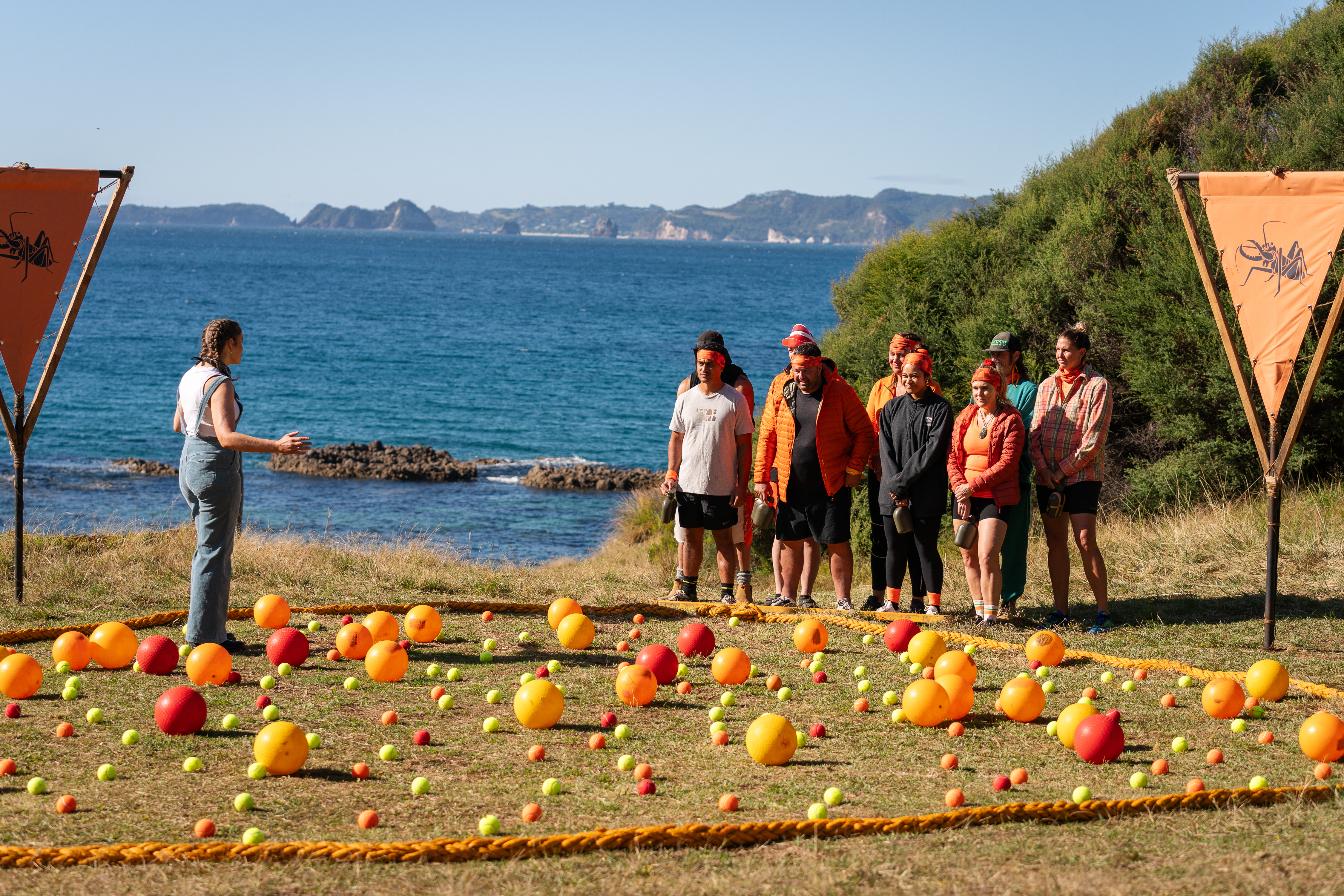Balls. Photo / TVNZ