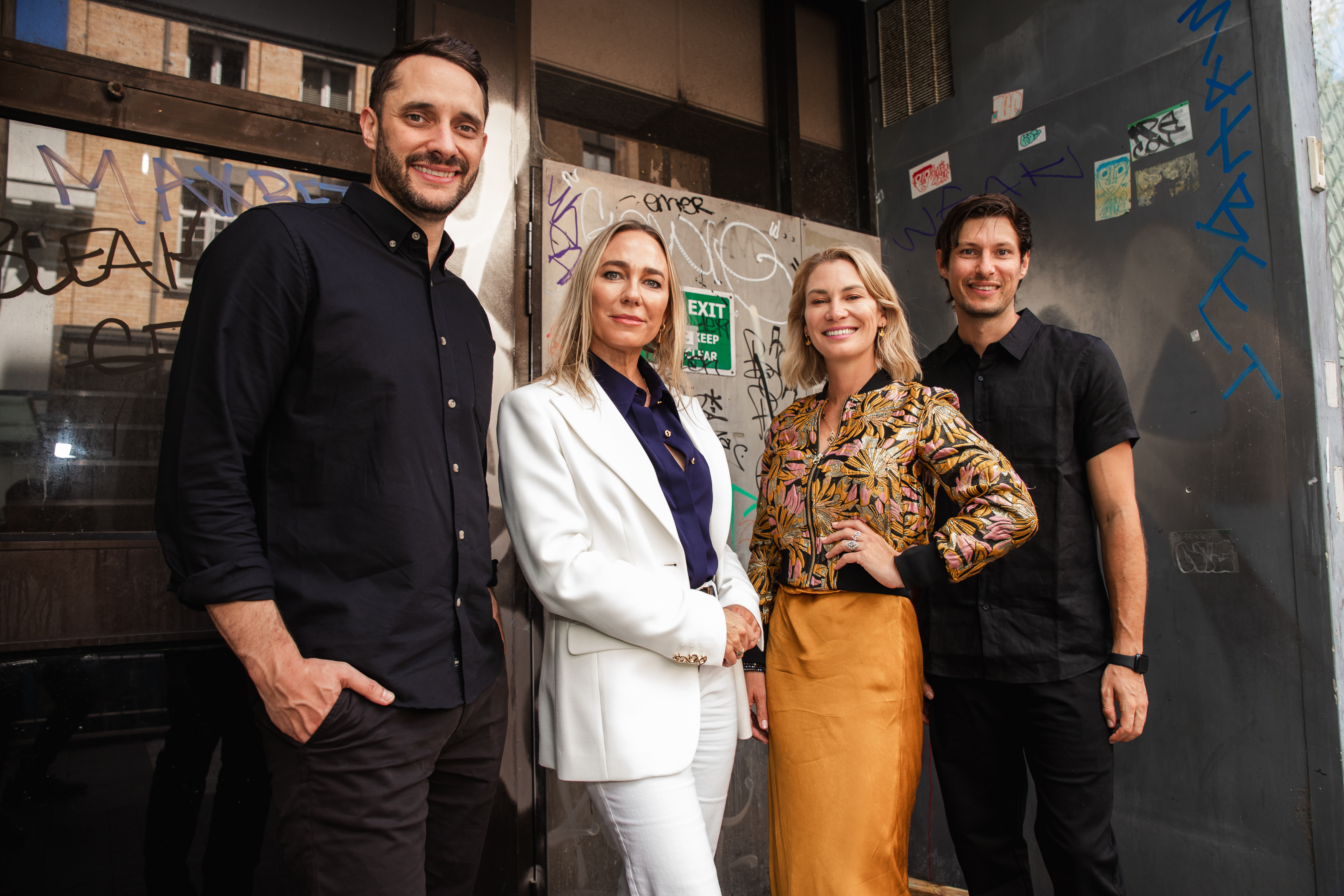 Thompson Spencer and Reason have come together; from left, Tim Pointer, Melanie Spencer, Wendy Thompson and Matt Rowe.