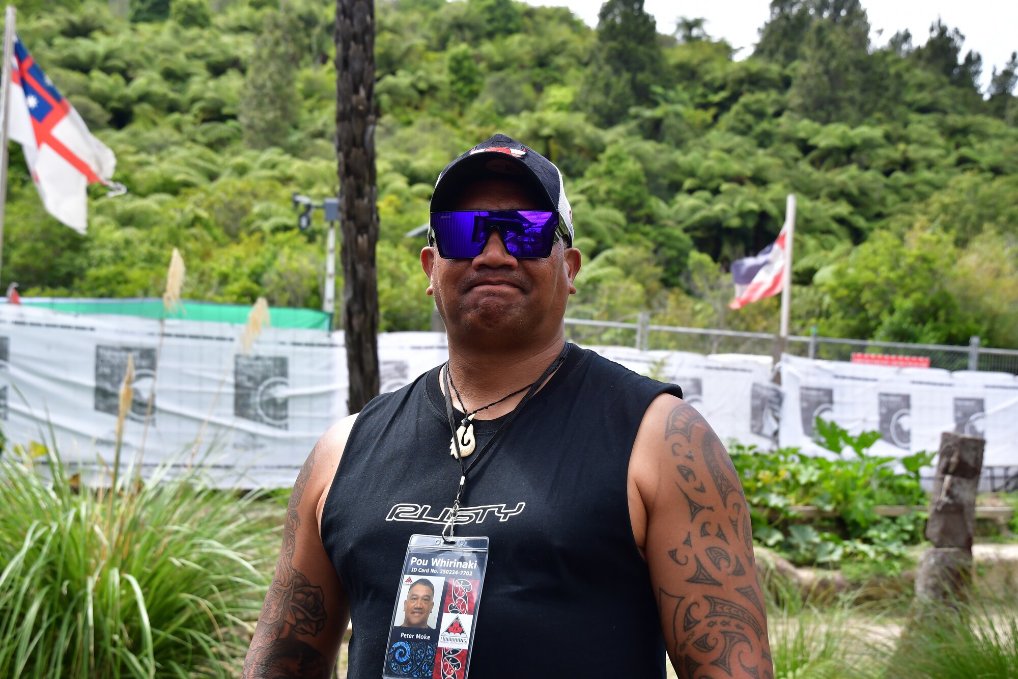  Lake Rotokakahi Board of Control co-chairman Peter Moke.  Photo / Laura Smith