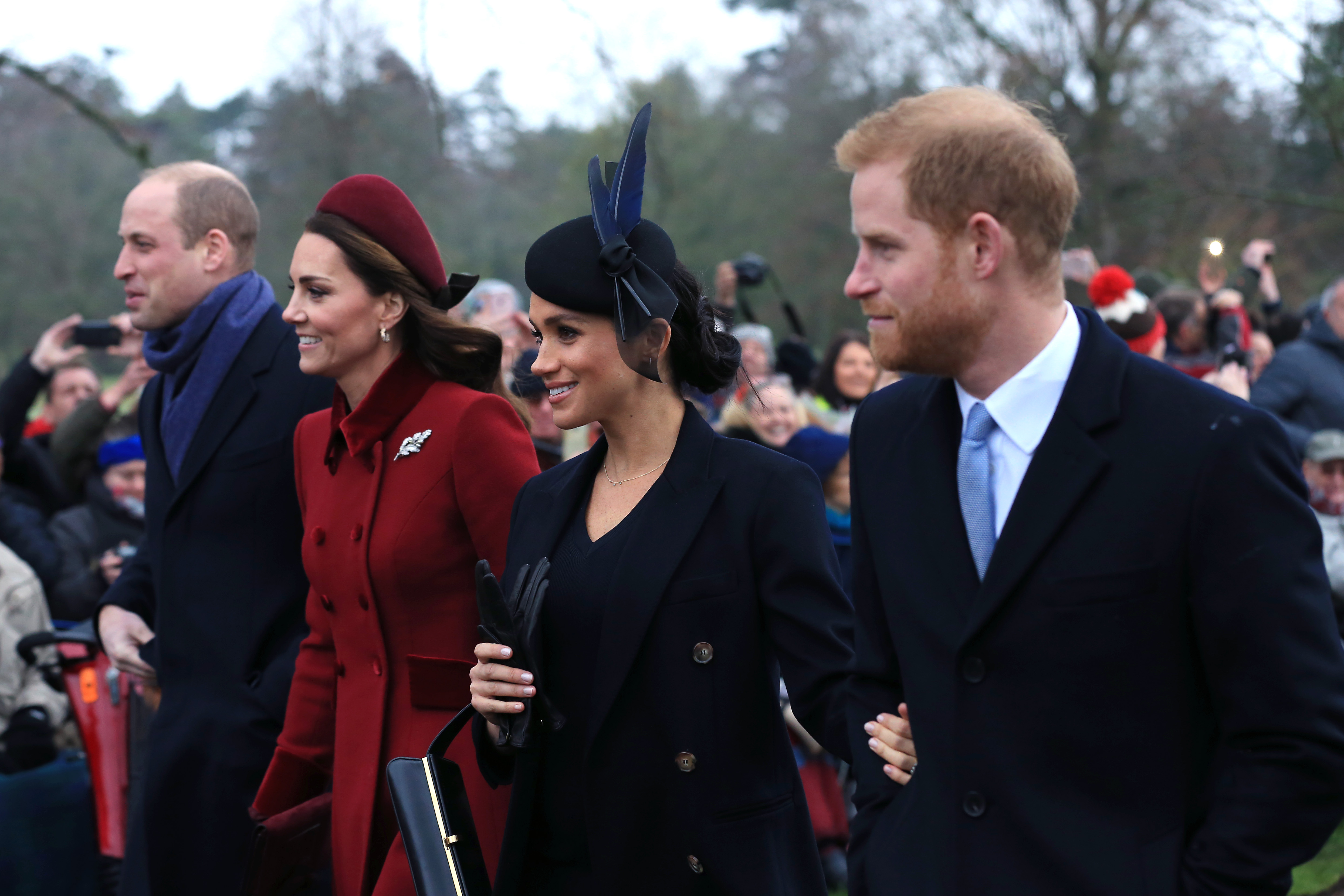 Will Prince Harry and Meghan Markle reunite with Prince William and Princess Kate for Christmas? Photo / Getty Images