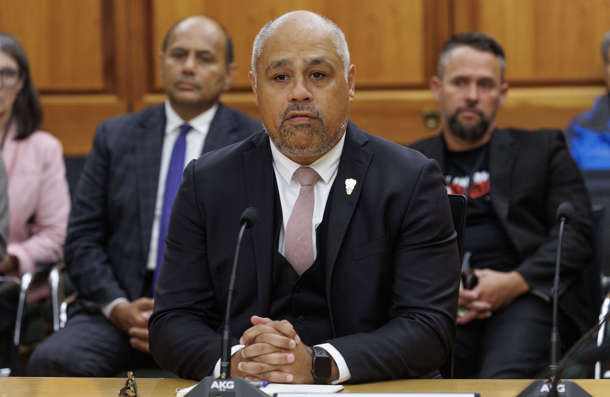 Labour MP Peeni Henare during his appearance before the Privileges Committee this month. Photo / Mark Mitchell