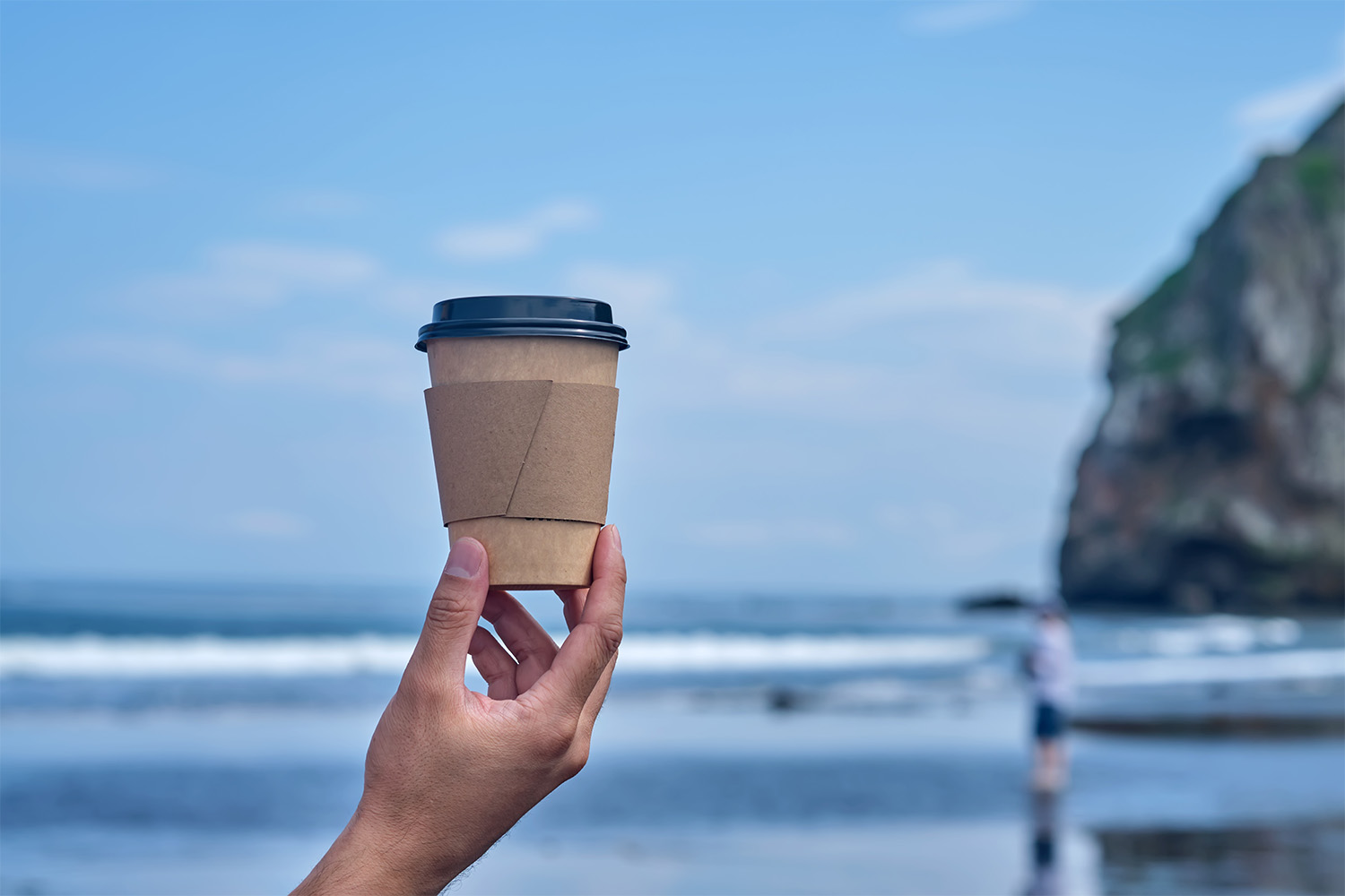 Can we stop throwing our takeaway coffee cups in the recycling bin? Or, could we stop using them altogether? Photo / Getty Images