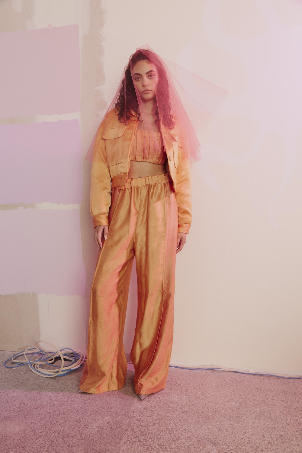 Circularity was the theme of Mindful Fashion's inaugural design awards in 2023 (Whitney Henton’s entry, pictured, was made from grandmother’s old wedding dress) and it’s a core focus for its Threads of Tomorrow report too. Photo / Mara Sommer