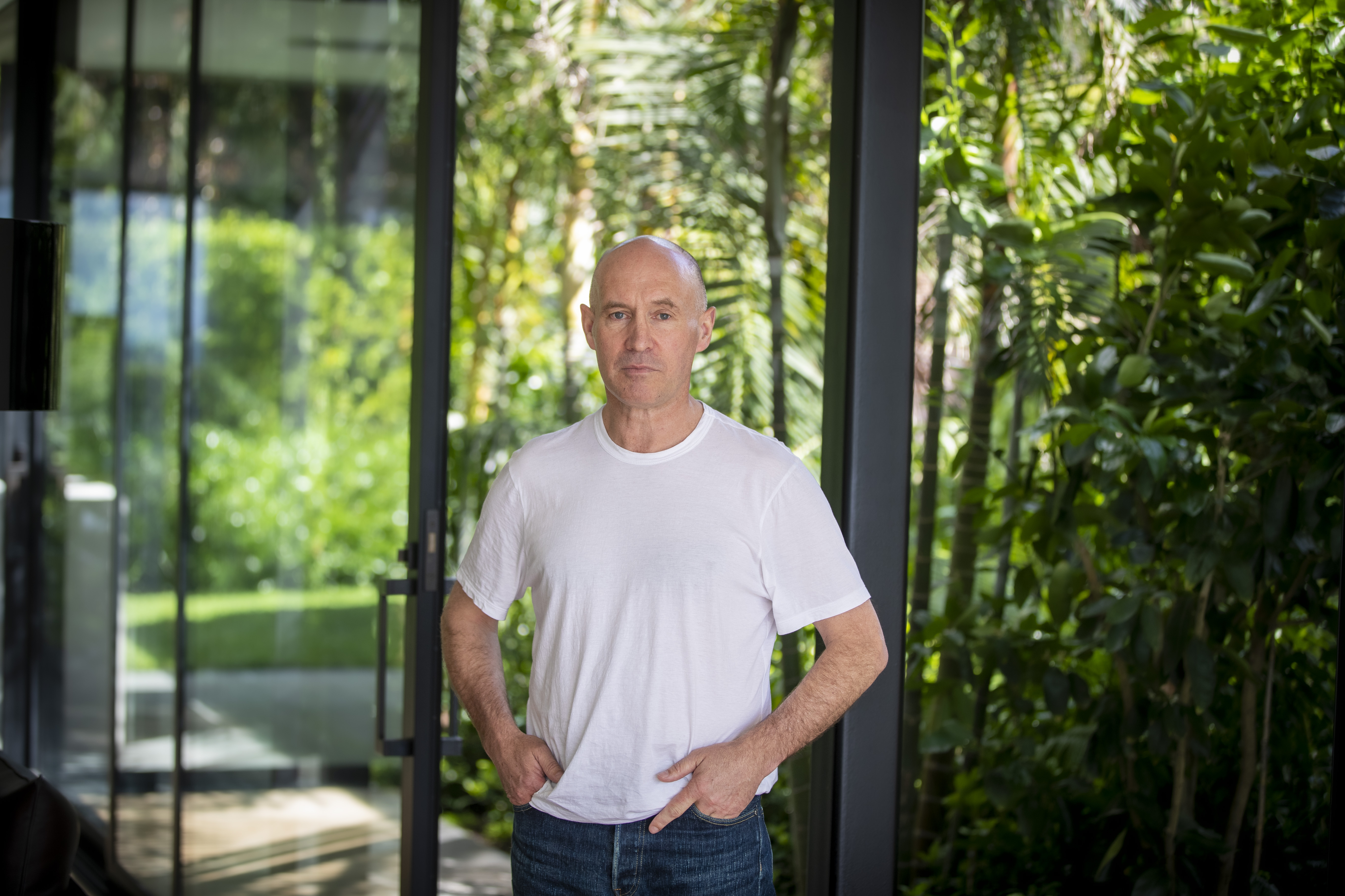 Simon Henry at his Glanville Terrace home in 2022. Photo / Michael Craig