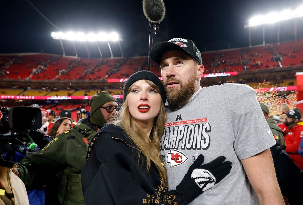 Swift and Kelce donated $26 million to charities, including $2 million to Dolly Parton's Imagination Library. Photo / Getty Images