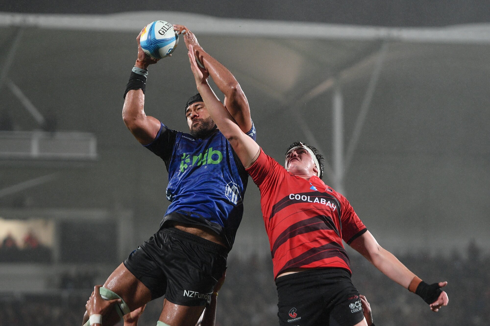 Patrick Tuipulotu of the Blues has signed on for another three Super Rugby seasons. Photo / Photosport