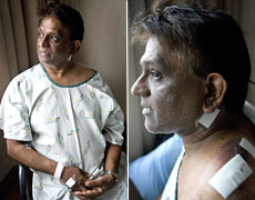 Shashikant Prema was stabbed repeatedly. Photo / Richard Robinson