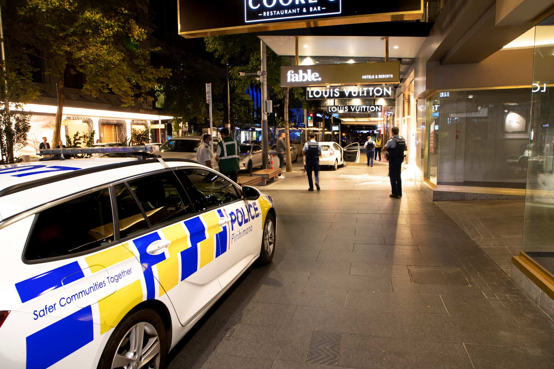 Louis Vuitton Brisbane CBD store targeted in ram raid