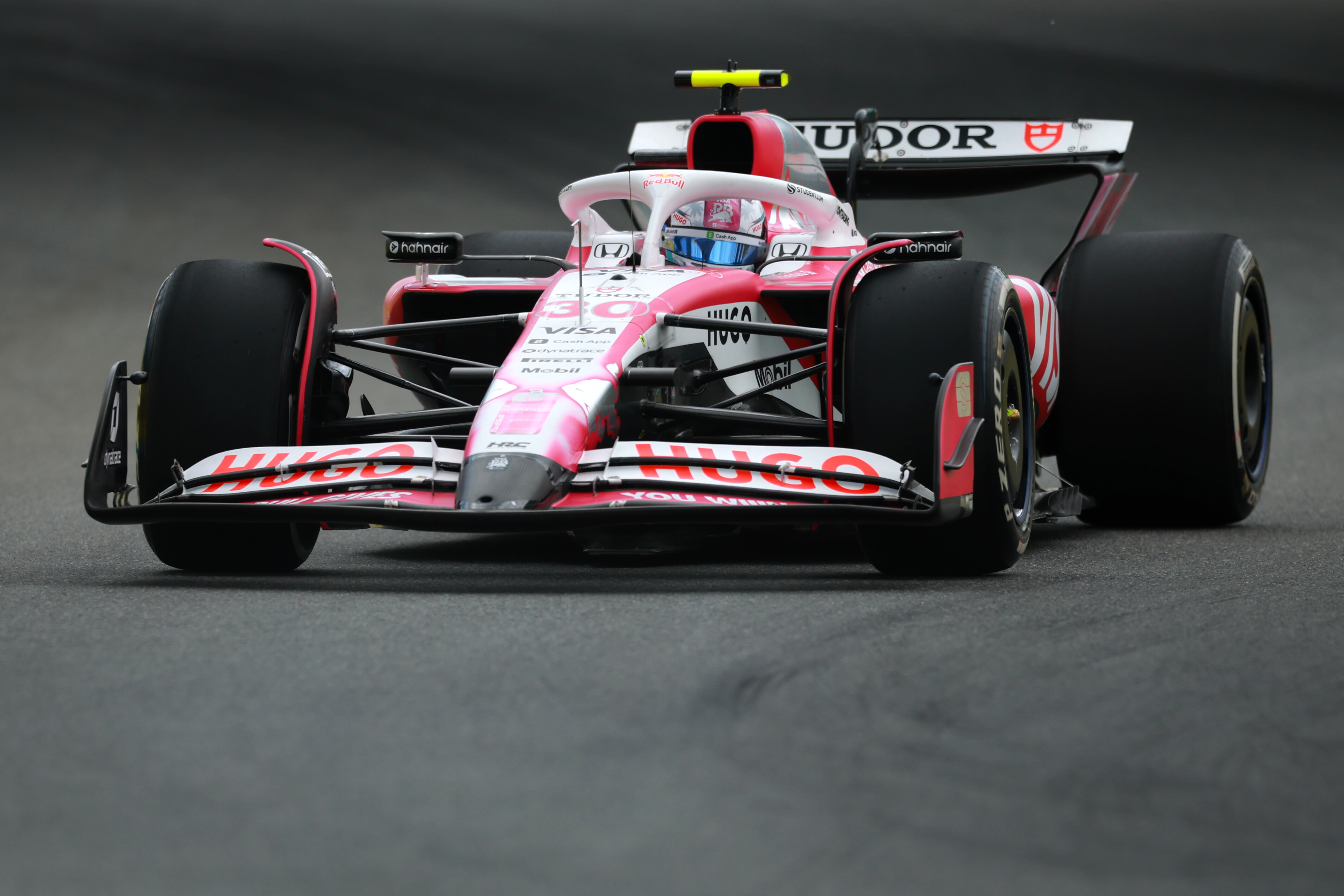 Liam Lawson during practice for the Miami Grand Prix. Photo / Red Bull