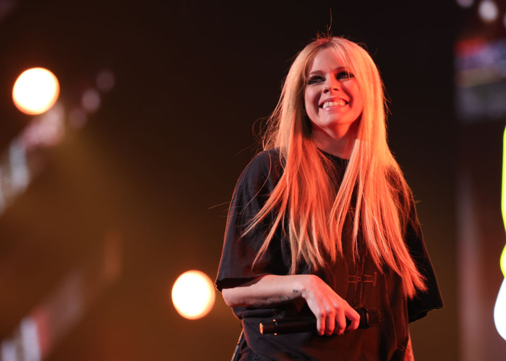 Avril Lavigne performs onstage at rehearsals for the 59th Academy of Country Music Awards from the Ford Centre at The Star on May 15, 2024. Photo / Getty Images