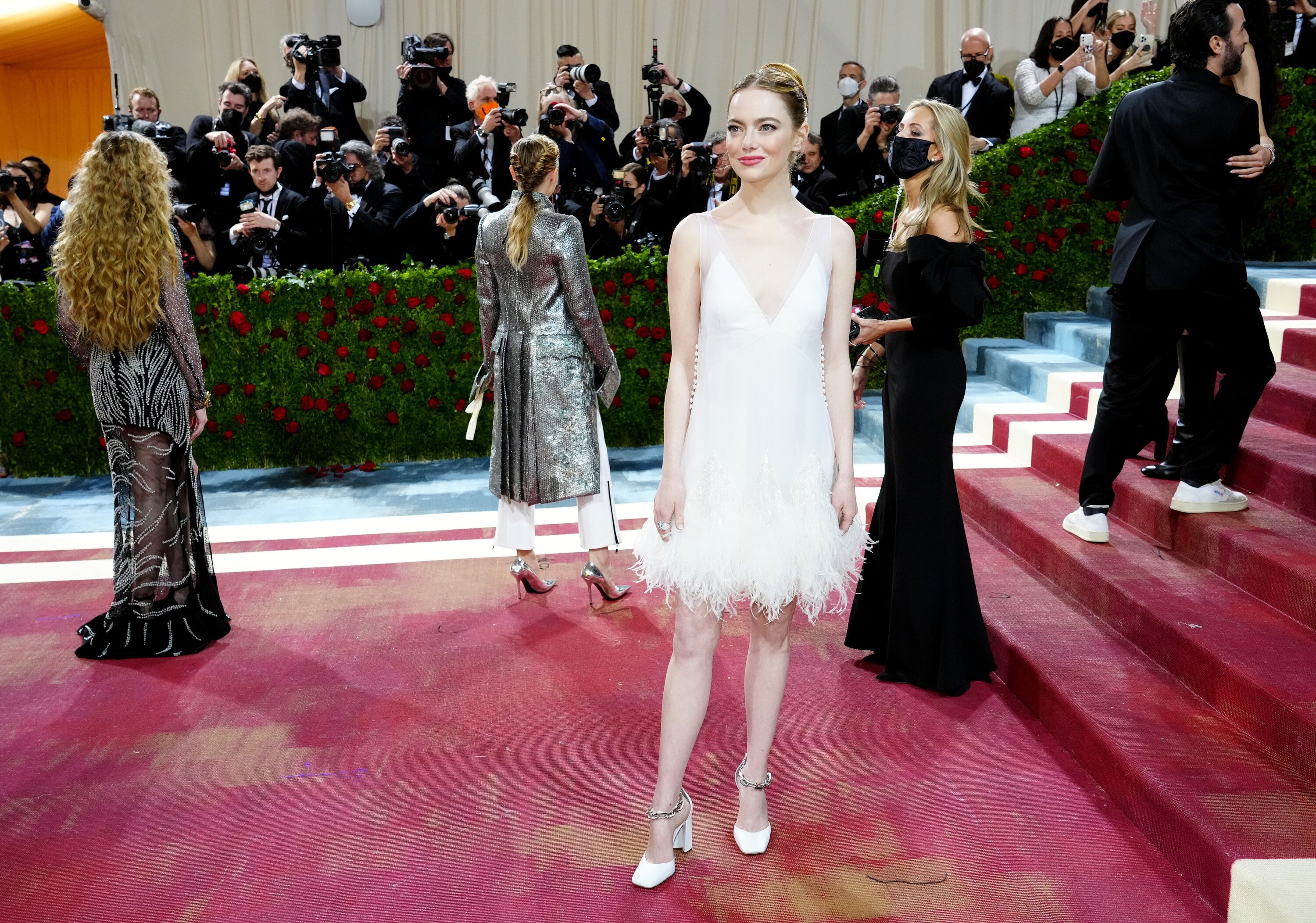 Emma Stone attends the 2022 Met Gala celebrating