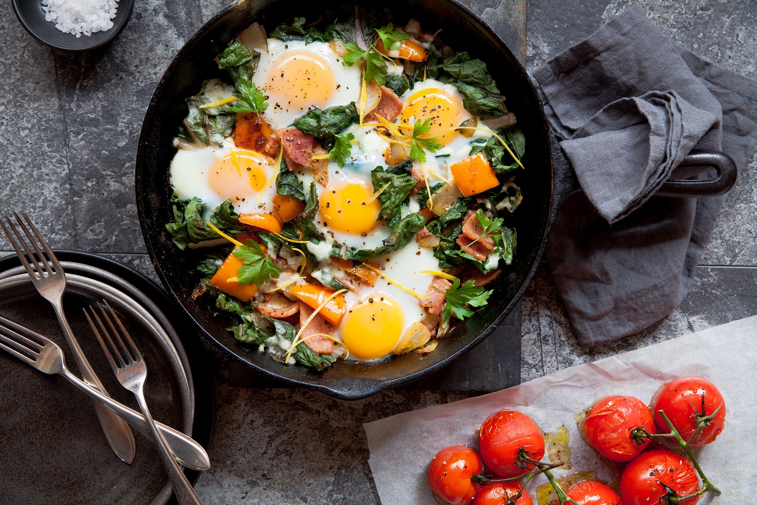 Turkish eggs. Photo / Babiche Martens