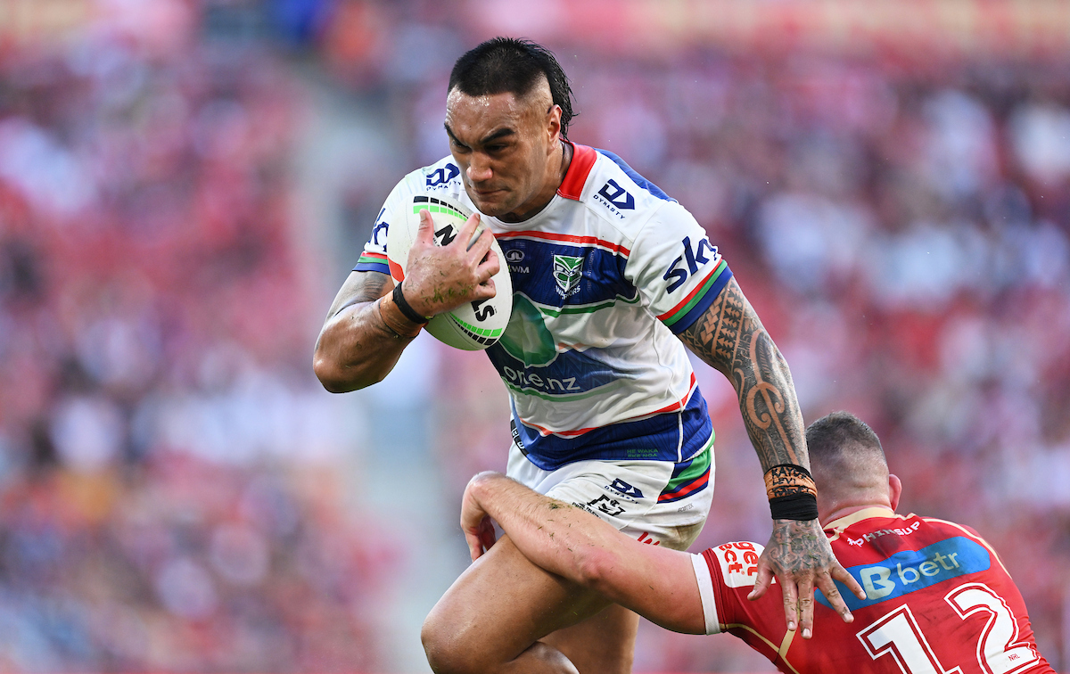 Marata Niukore scored a try the last time the Warriors played the Dolphins. Photo / Photosport