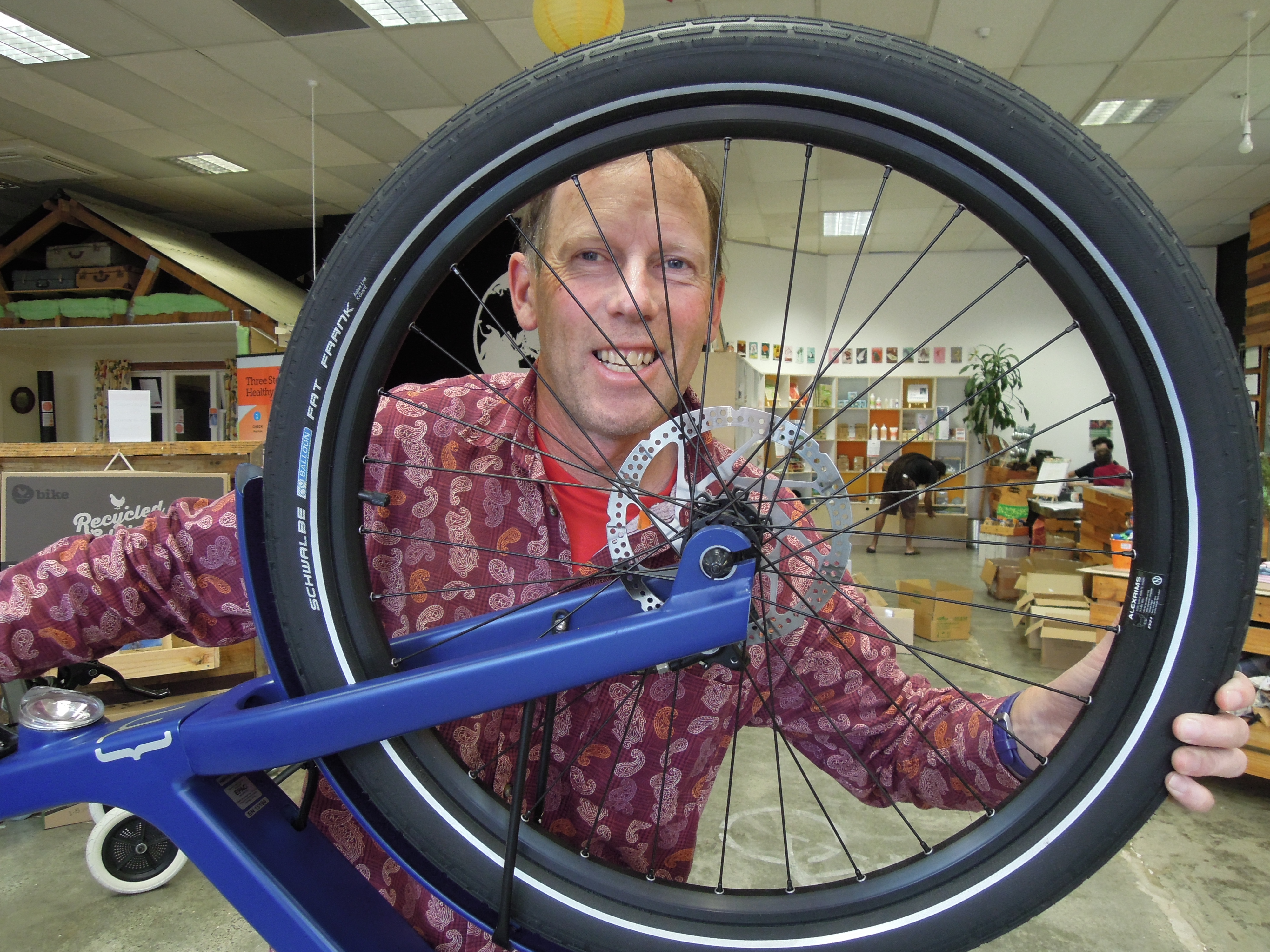 Cycling Action Network spokesman Patrick Morgan.