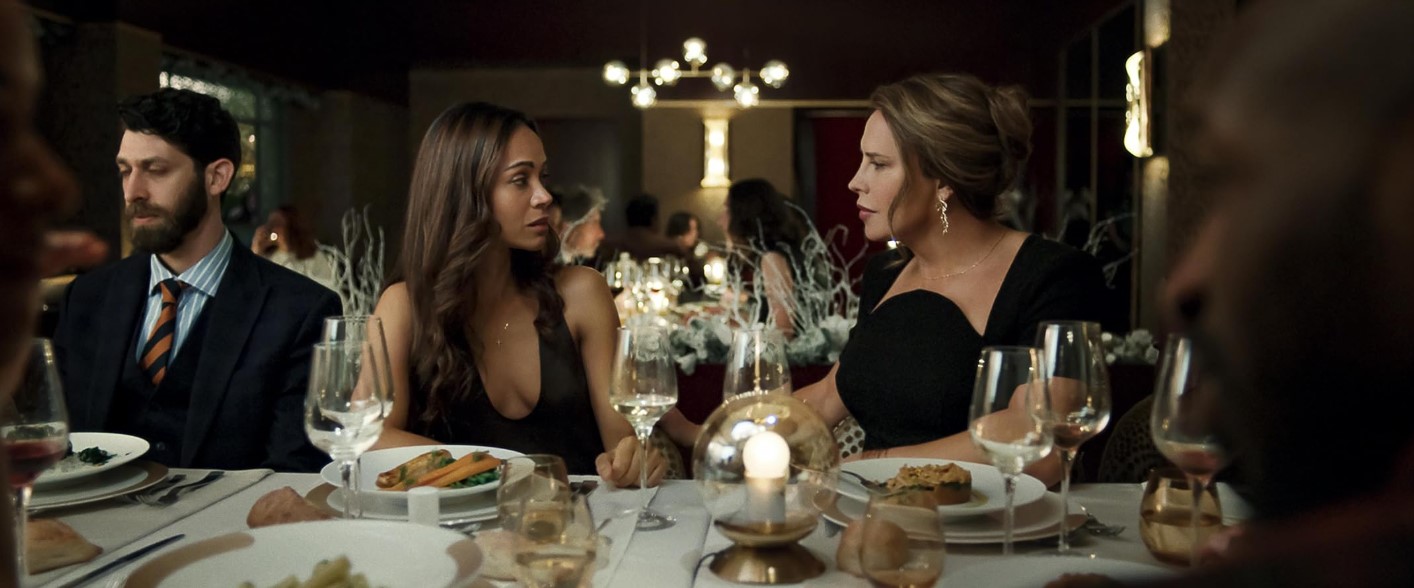 Zoe Saldaña and Karla Sofía Gascón in Emilia Pérez (2024). Photo / Netflix