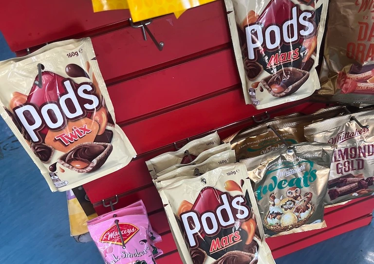 The pods in question. Photo / Liv Sisson