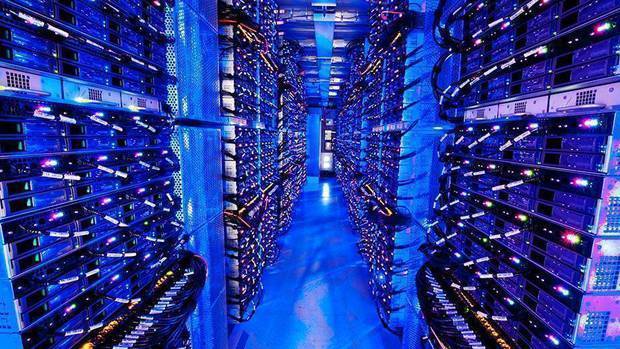 Inside a Microsoft data centre in the UK. Photo / Microsoft