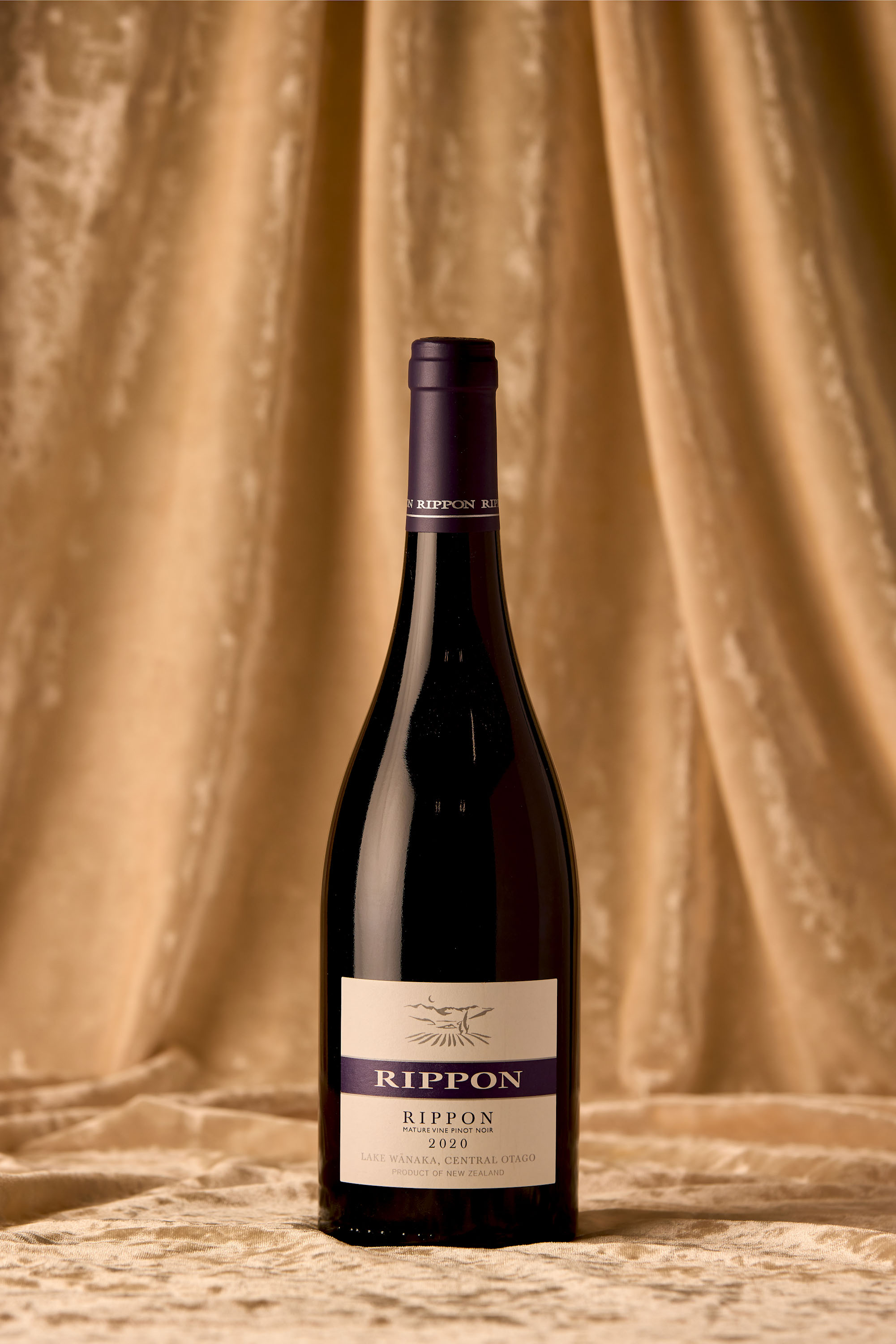 Rippon's “Rippon” Mature Vine Lake Wānaka Central Otago Pinot Noir 2020. Photo / Babiche Martens
