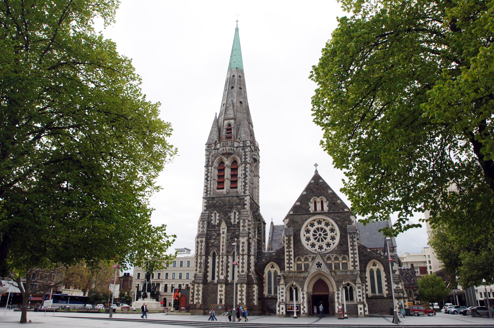 Christ Church Cathedral in 2006 before the quakes. Credit:NZPA/Ross Setford