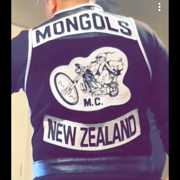 The Mongols are an international motorcycle gang and JD Thacker established the first chapter in New Zealand in 2019 after being deported from Australia. Photo / Supplied