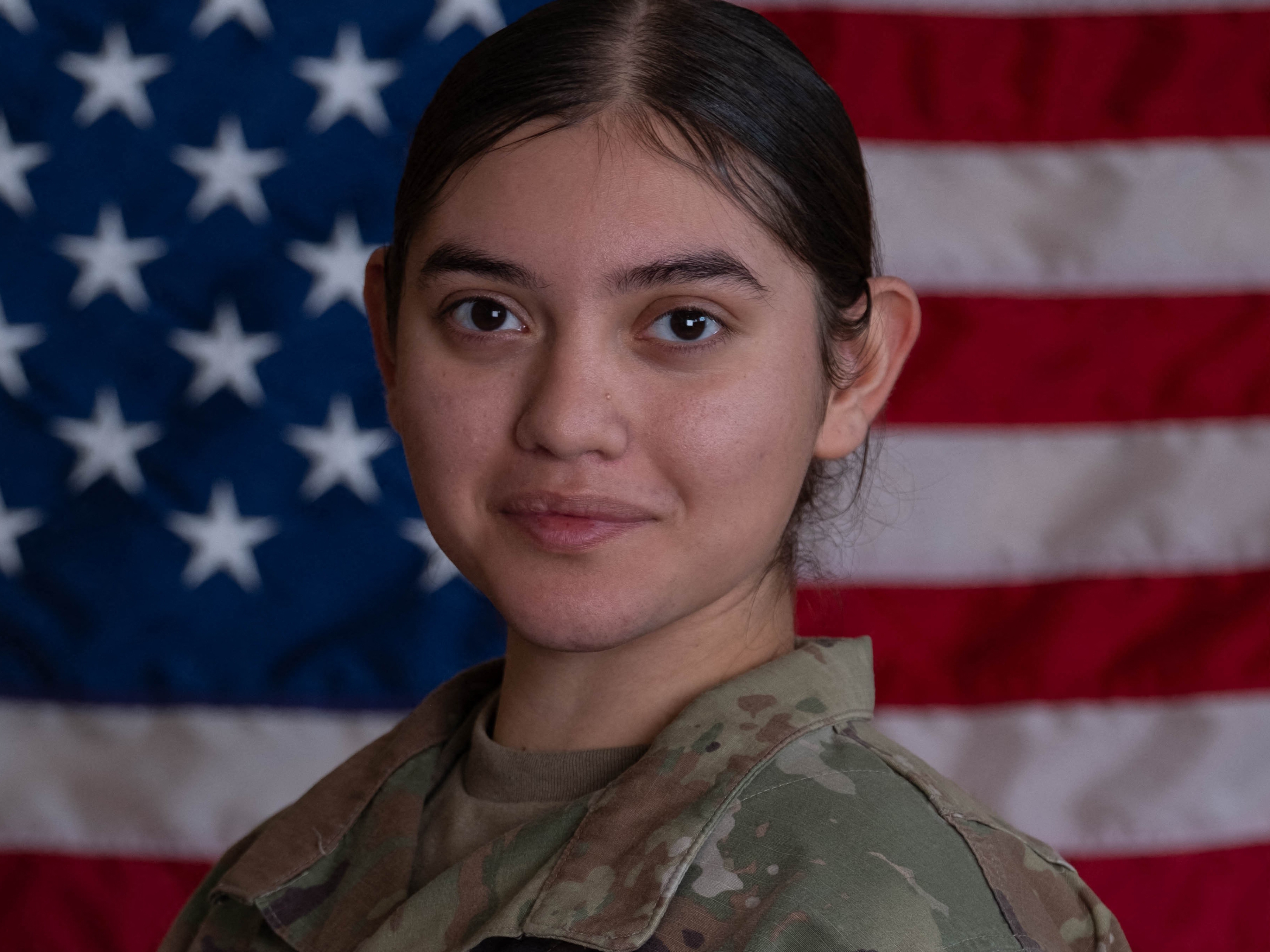 Private Isabella Gonzales, 19, of Carrollton, Texas, was one of two service members killed in Jordan on Saturday. Photo/ AFP